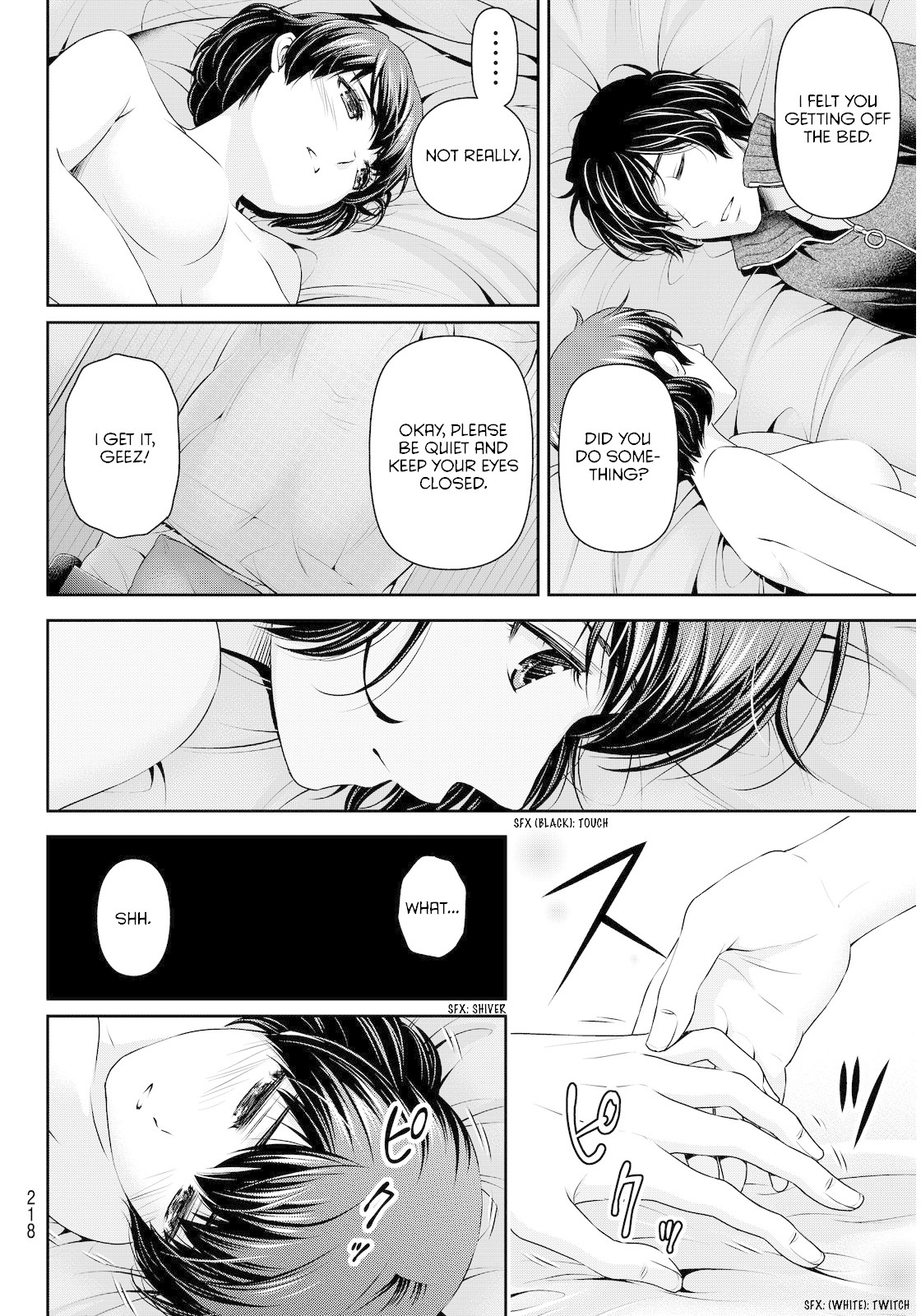 Domestic na Kanojo Chapter 72 page 13 - Chapter 72: The Cinderella in the Bed