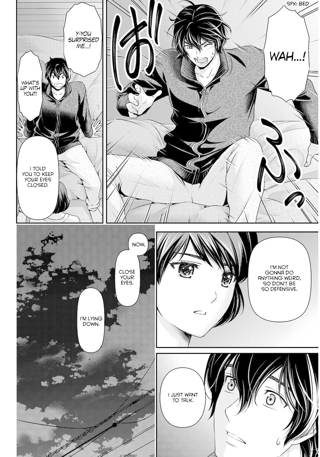 Domestic na Kanojo Chapter 72 page 4 - Chapter 72: The Cinderella in the Bed