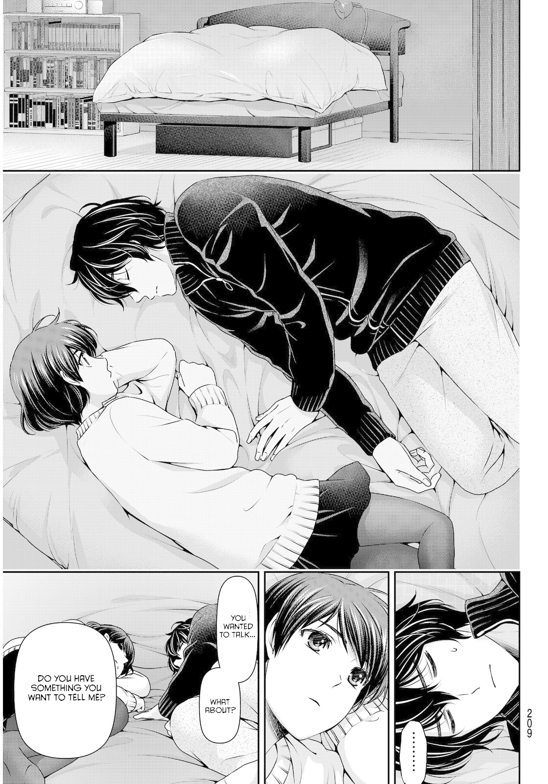 Domestic na Kanojo Chapter 72 page 5 - Chapter 72: The Cinderella in the Bed