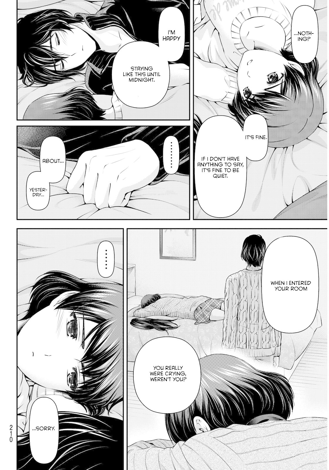 Domestic na Kanojo Chapter 72 page 6 - Chapter 72: The Cinderella in the Bed