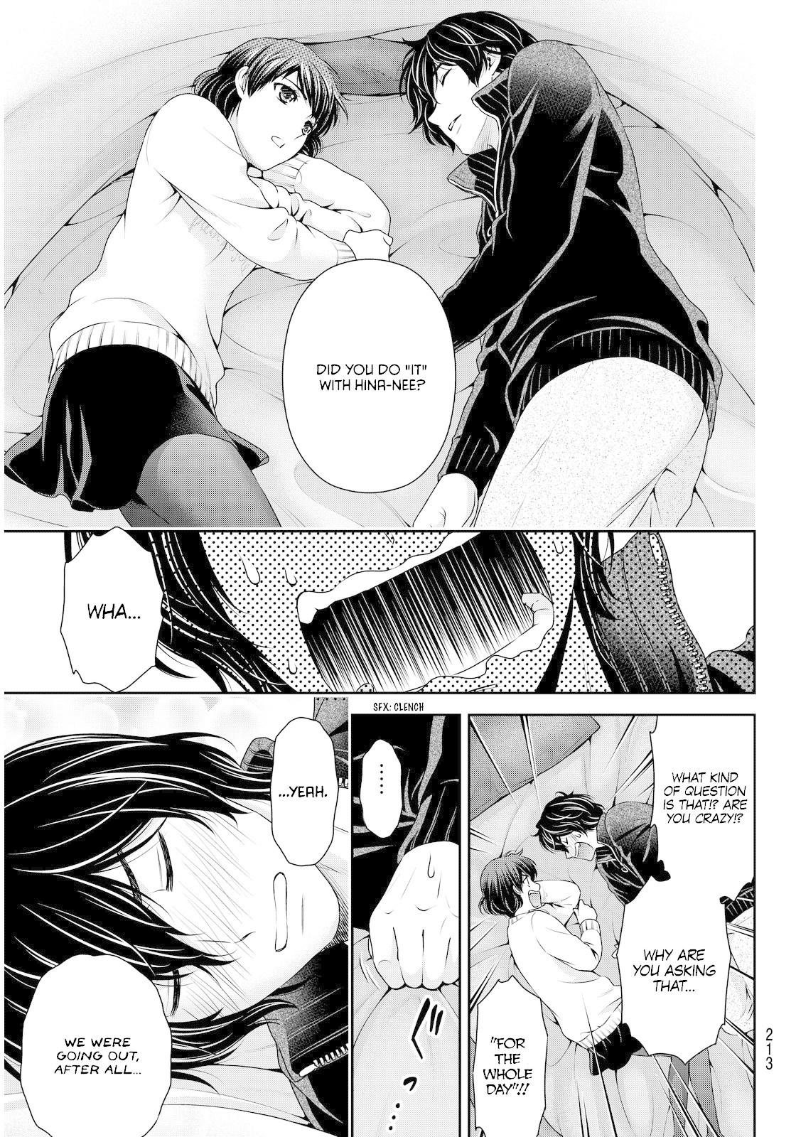 Domestic na Kanojo Chapter 72 page 9 - Chapter 72: The Cinderella in the Bed