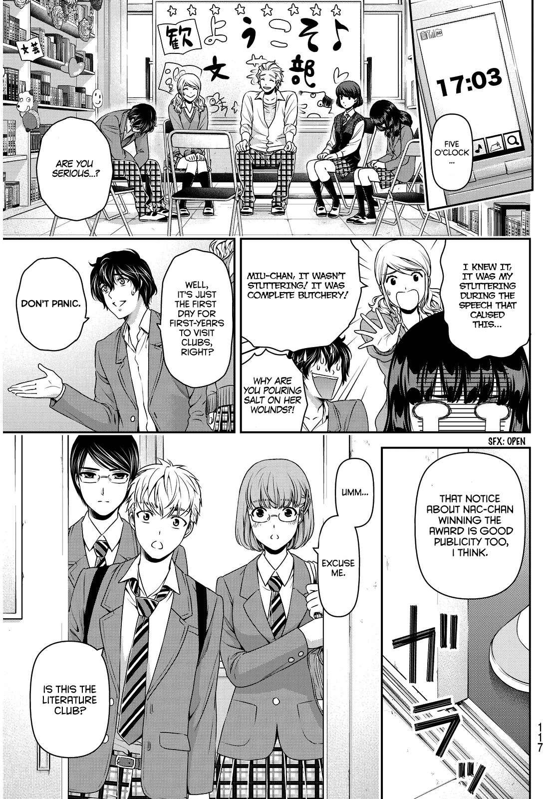 Domestic na Kanojo Chapter 73 page 10 - Chapter 73: New Winds