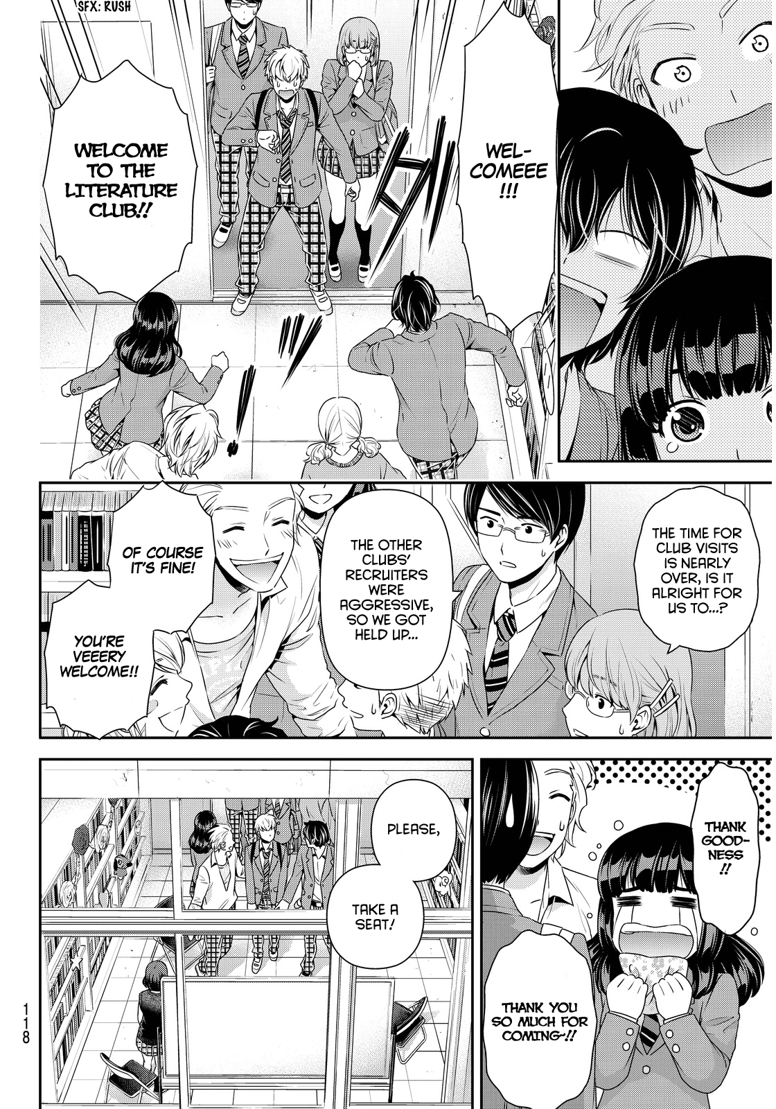 Domestic na Kanojo Chapter 73 page 11 - Chapter 73: New Winds