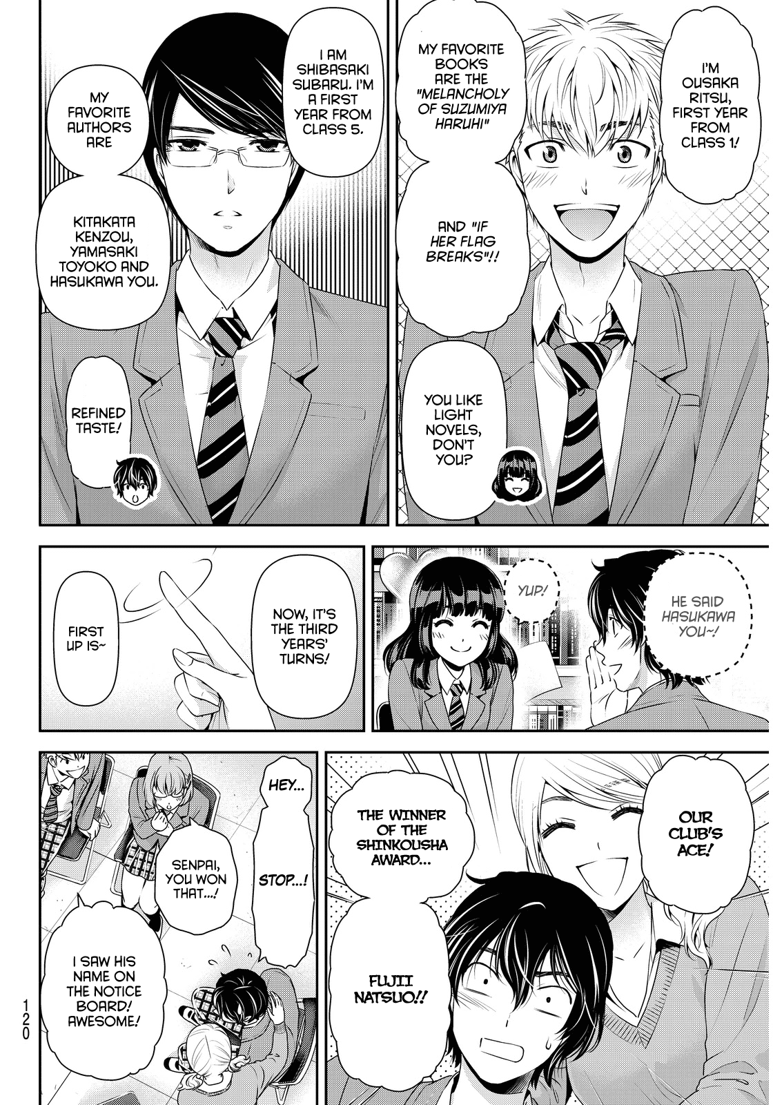 Domestic na Kanojo Chapter 73 page 13 - Chapter 73: New Winds