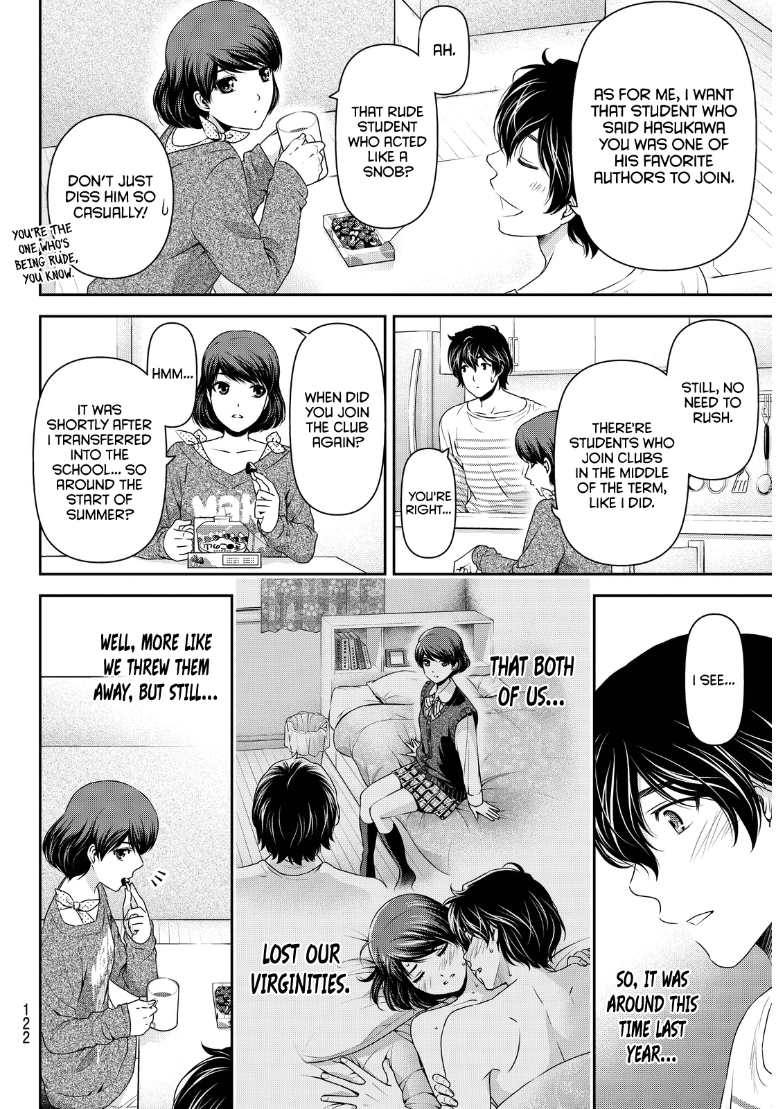 Domestic na Kanojo Chapter 73 page 15 - Chapter 73: New Winds