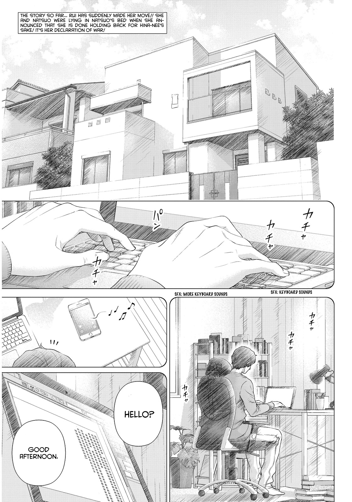 Domestic na Kanojo Chapter 73 page 2 - Chapter 73: New Winds