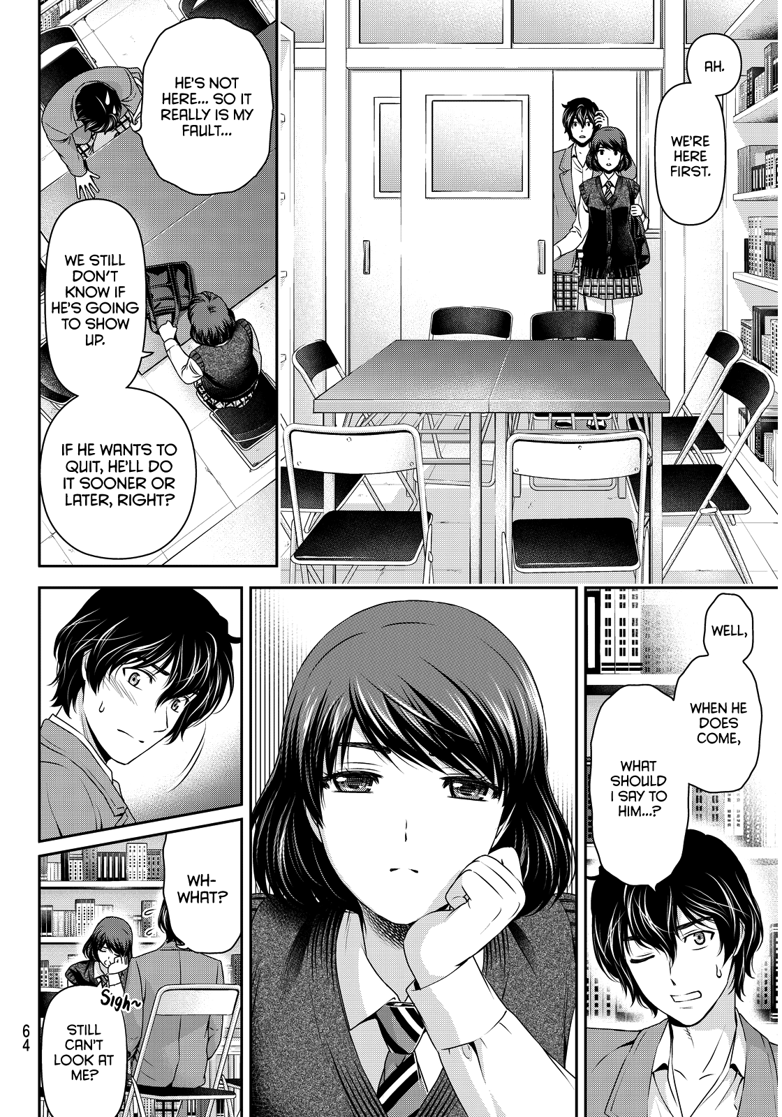 Domestic na Kanojo Chapter 74 page 12 - Chapter 74: Hostility