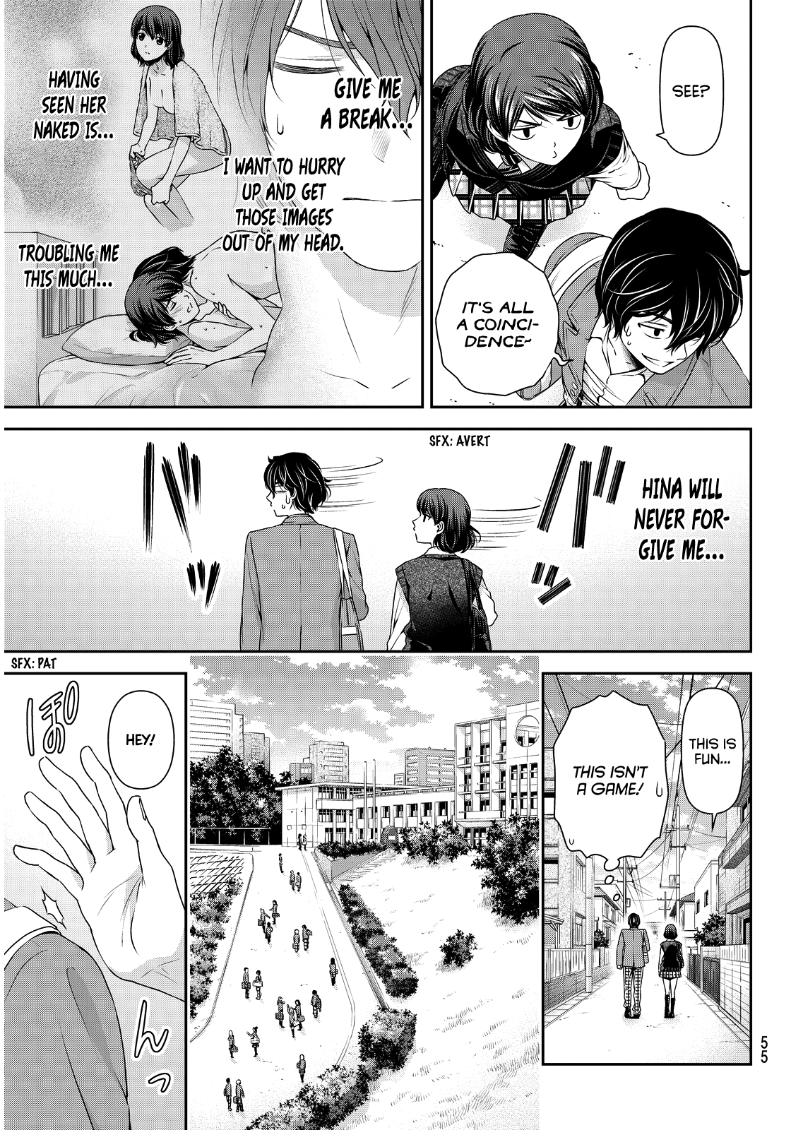 Domestic na Kanojo Chapter 74 page 3 - Chapter 74: Hostility