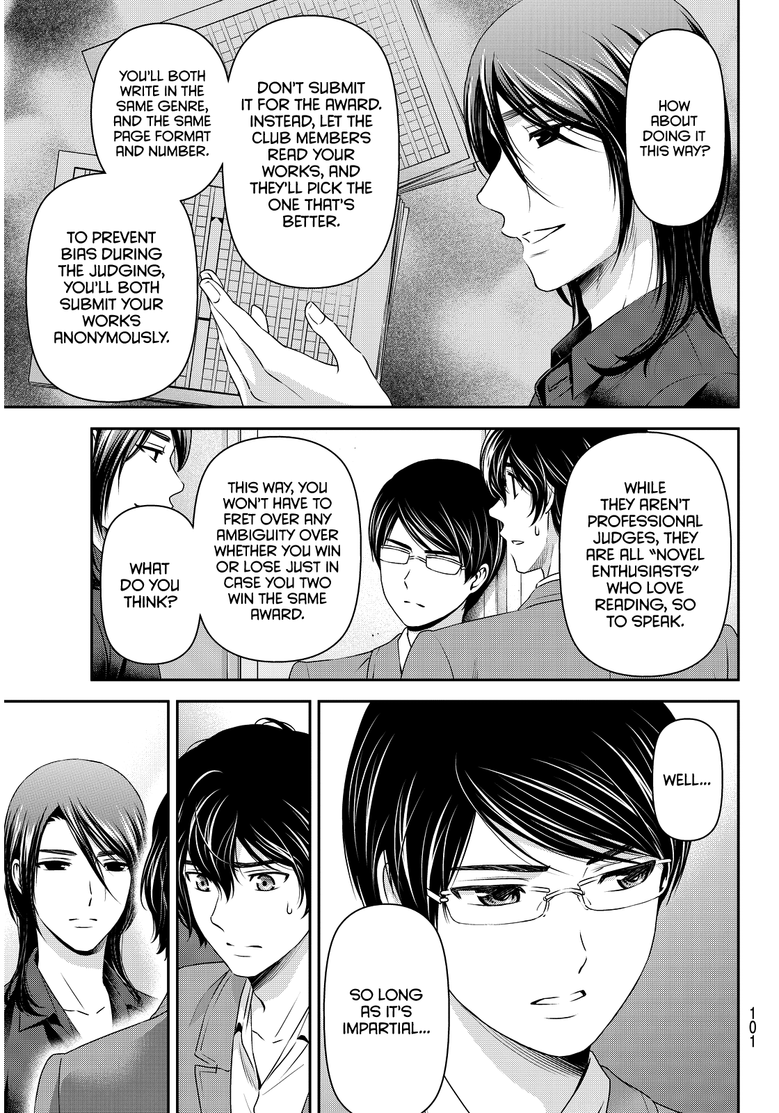Domestic na Kanojo Chapter 75 page 10 - Chapter 75: Contest