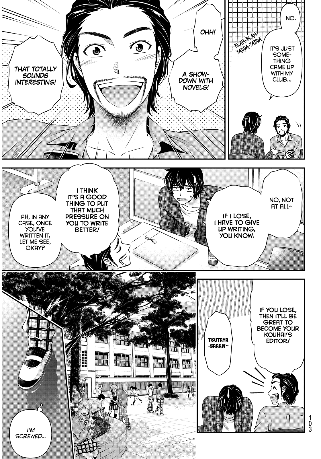 Domestic na Kanojo Chapter 75 page 12 - Chapter 75: Contest