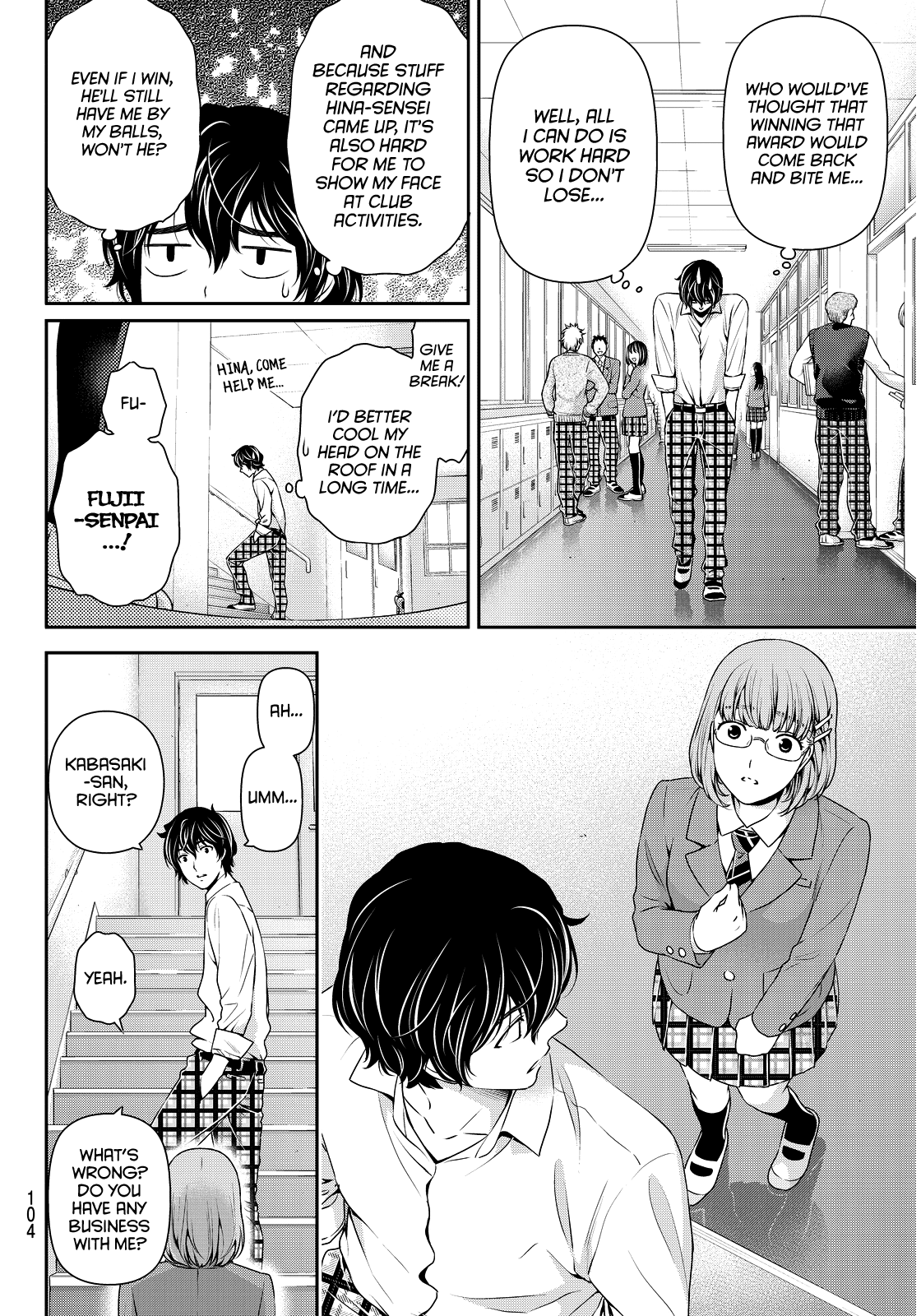 Domestic na Kanojo Chapter 75 page 13 - Chapter 75: Contest