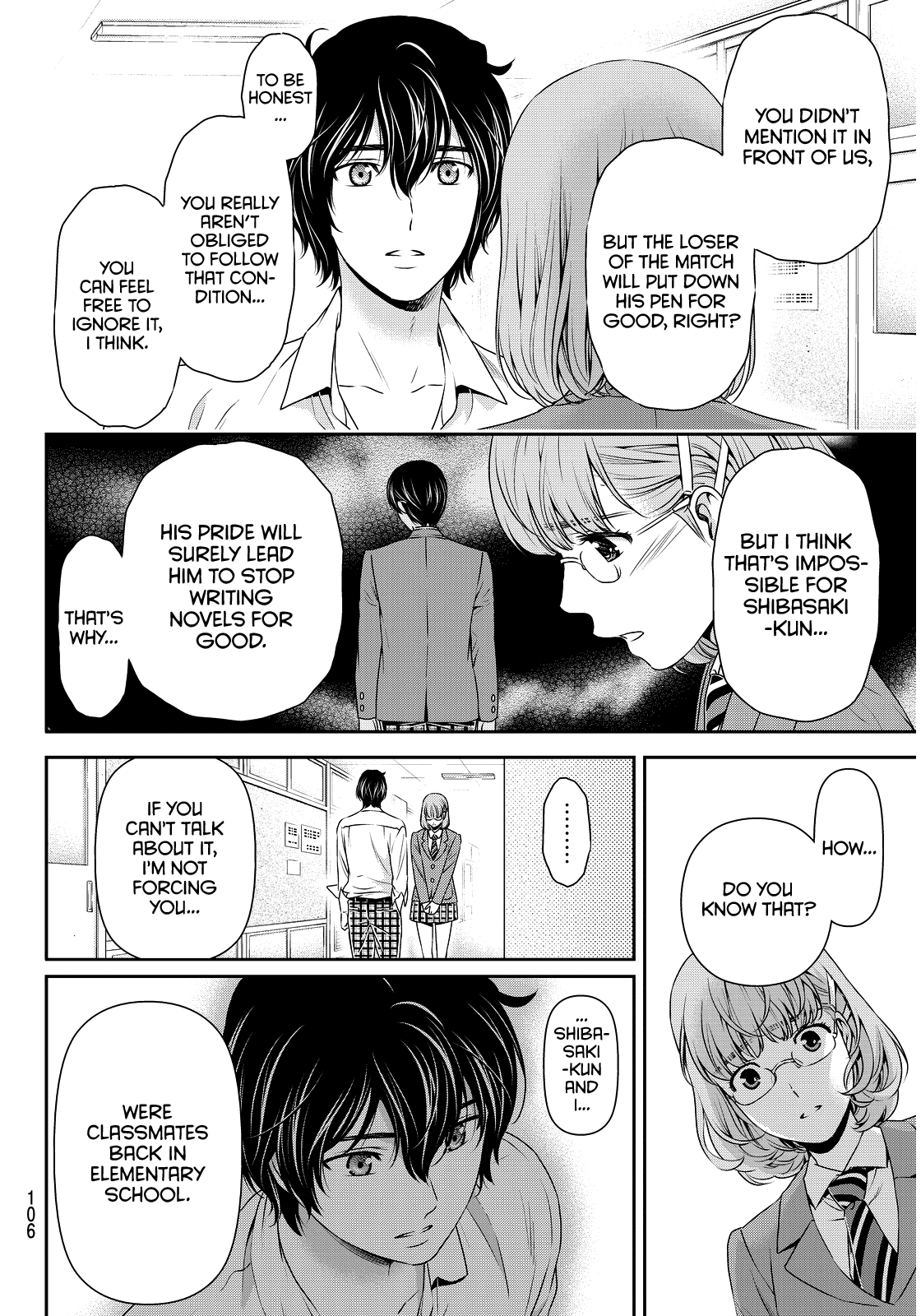 Domestic na Kanojo Chapter 75 page 15 - Chapter 75: Contest