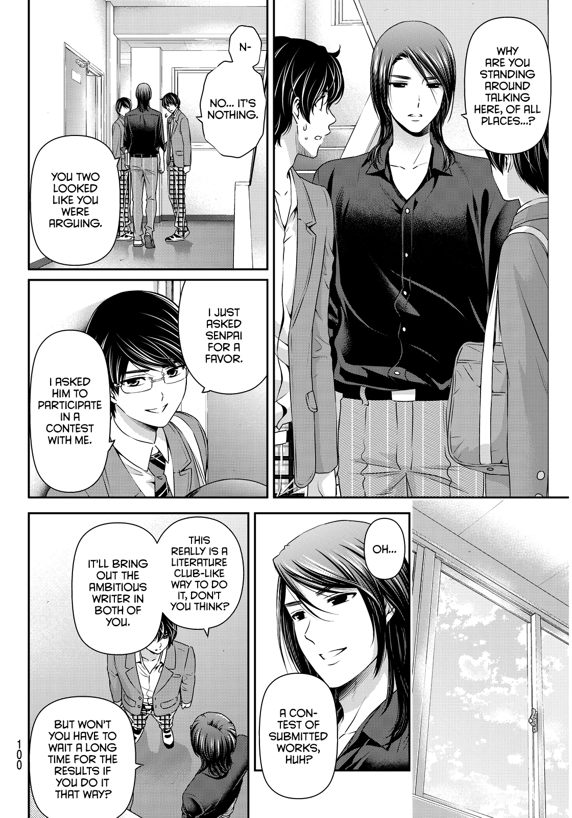 Domestic na Kanojo Chapter 75 page 9 - Chapter 75: Contest