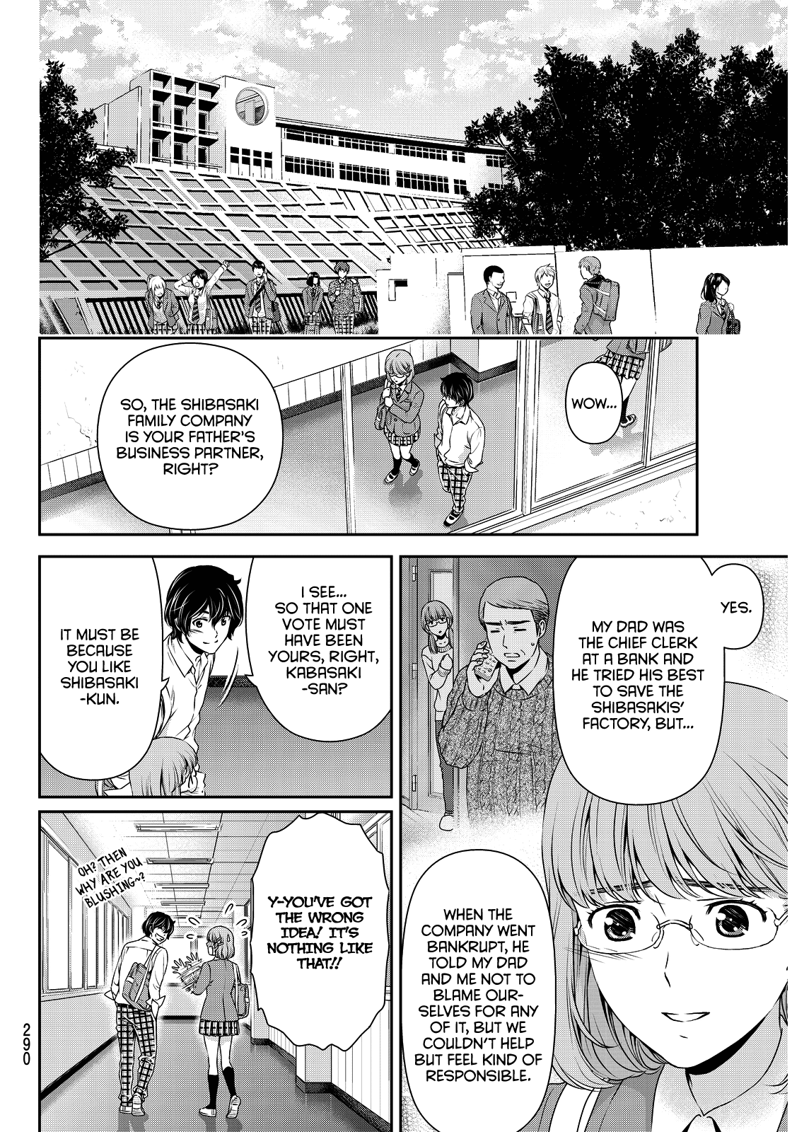 Domestic na Kanojo Chapter 77 page 10 - Chapter 77: Reunion