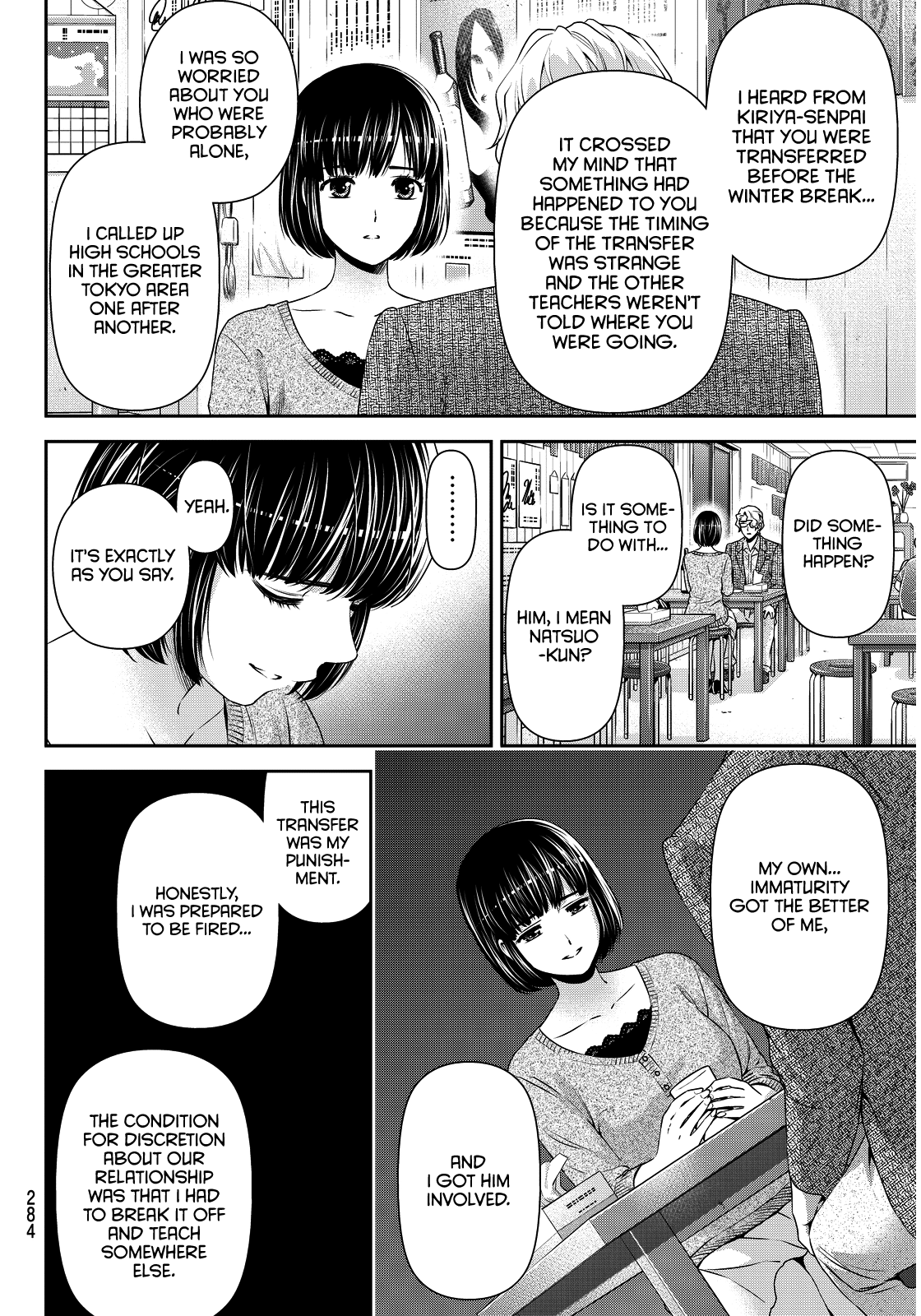 Domestic na Kanojo Chapter 77 page 4 - Chapter 77: Reunion