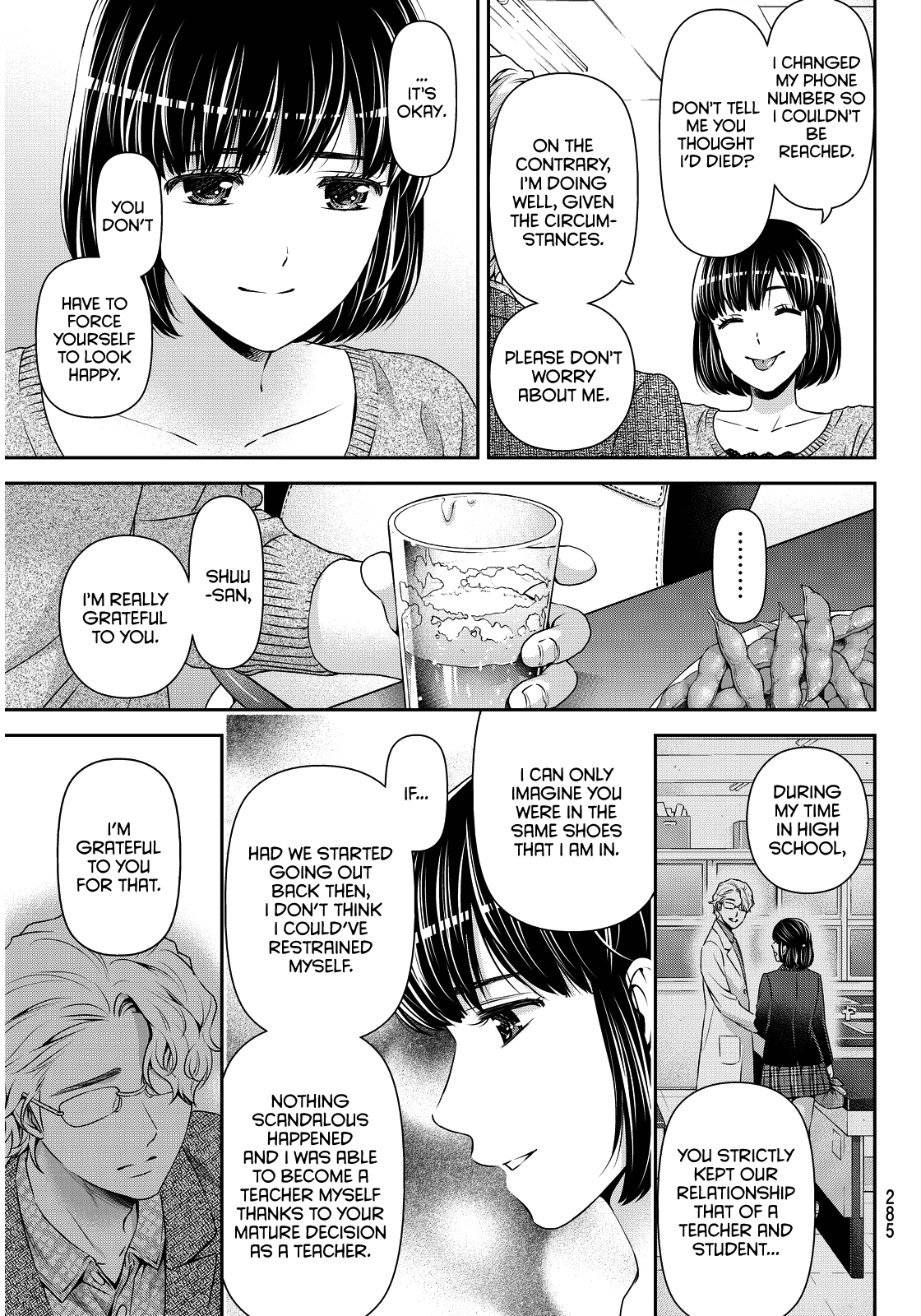 Domestic na Kanojo Chapter 77 page 5 - Chapter 77: Reunion