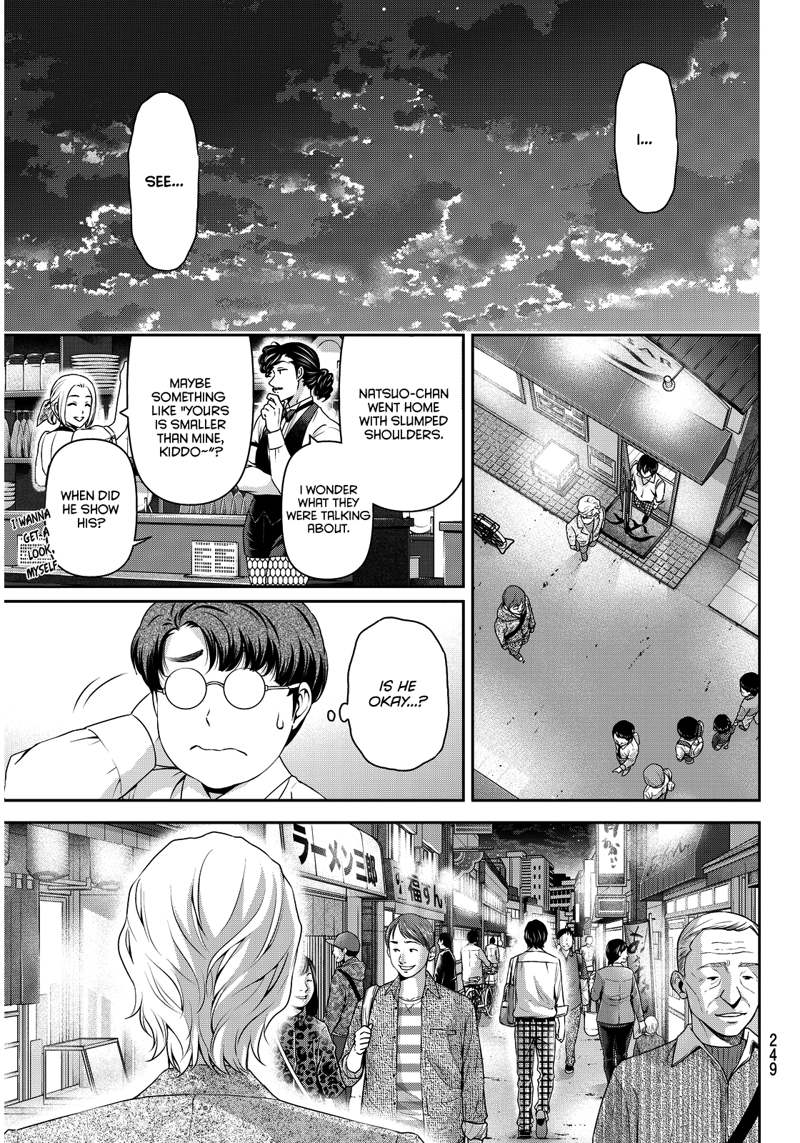 Domestic na Kanojo Chapter 78 page 10 - Chapter 78: Wavering Determination
