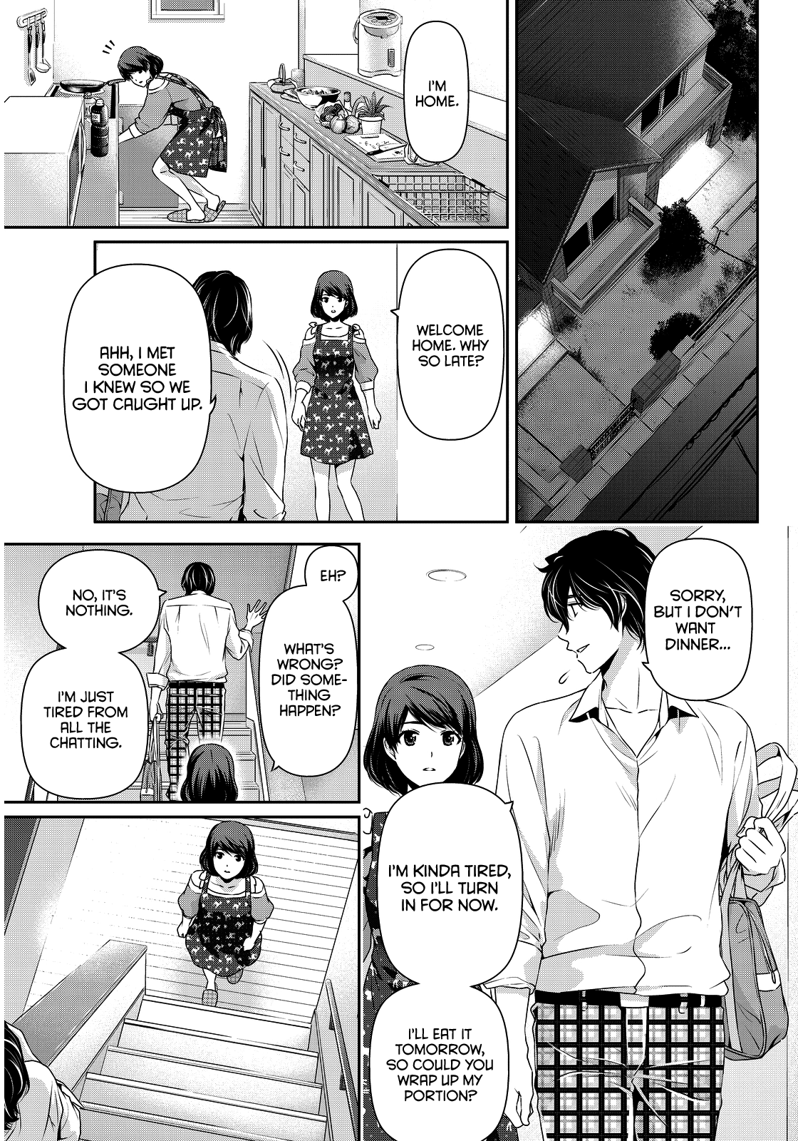 Domestic na Kanojo Chapter 78 page 12 - Chapter 78: Wavering Determination