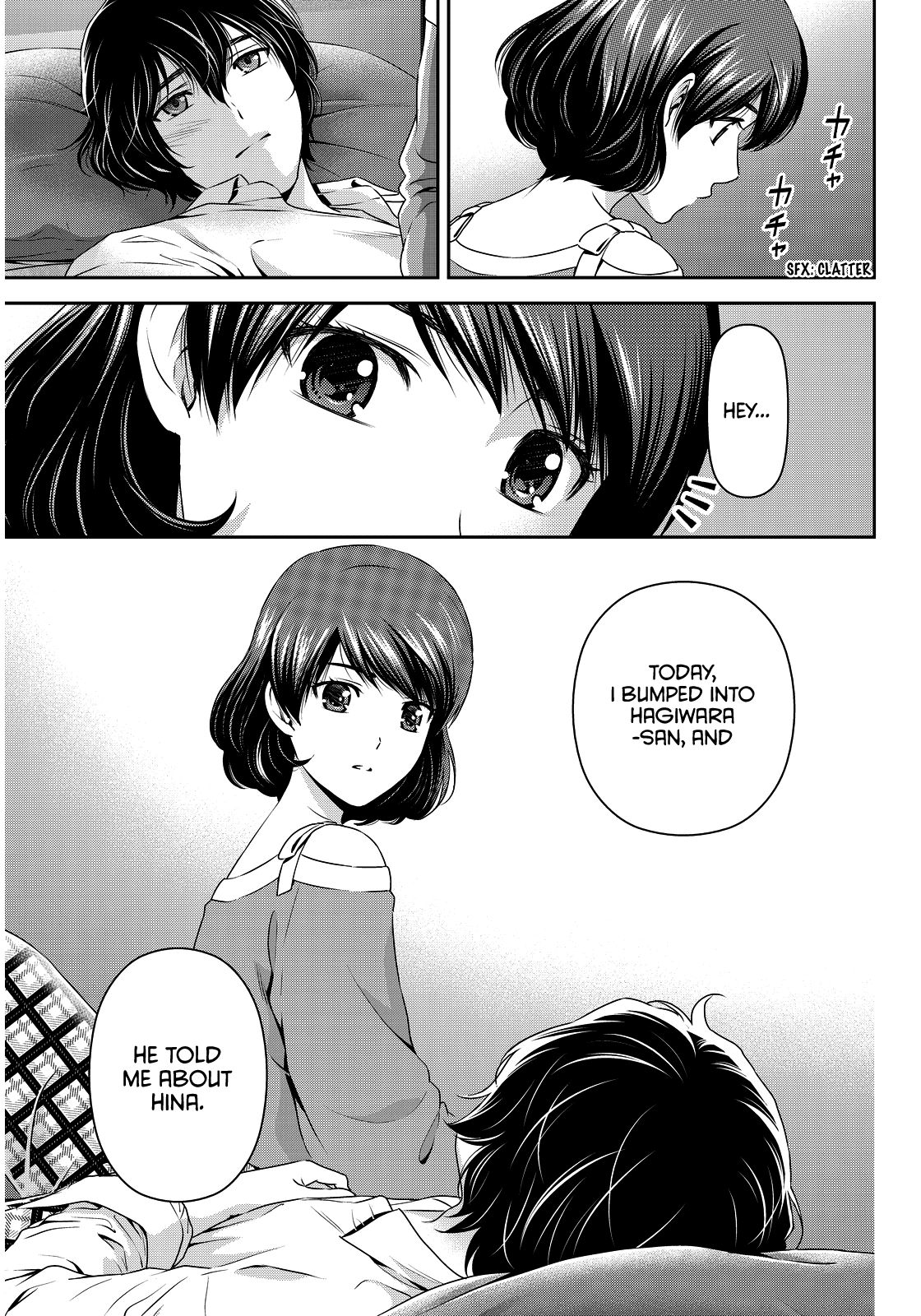 Domestic na Kanojo Chapter 78 page 18 - Chapter 78: Wavering Determination