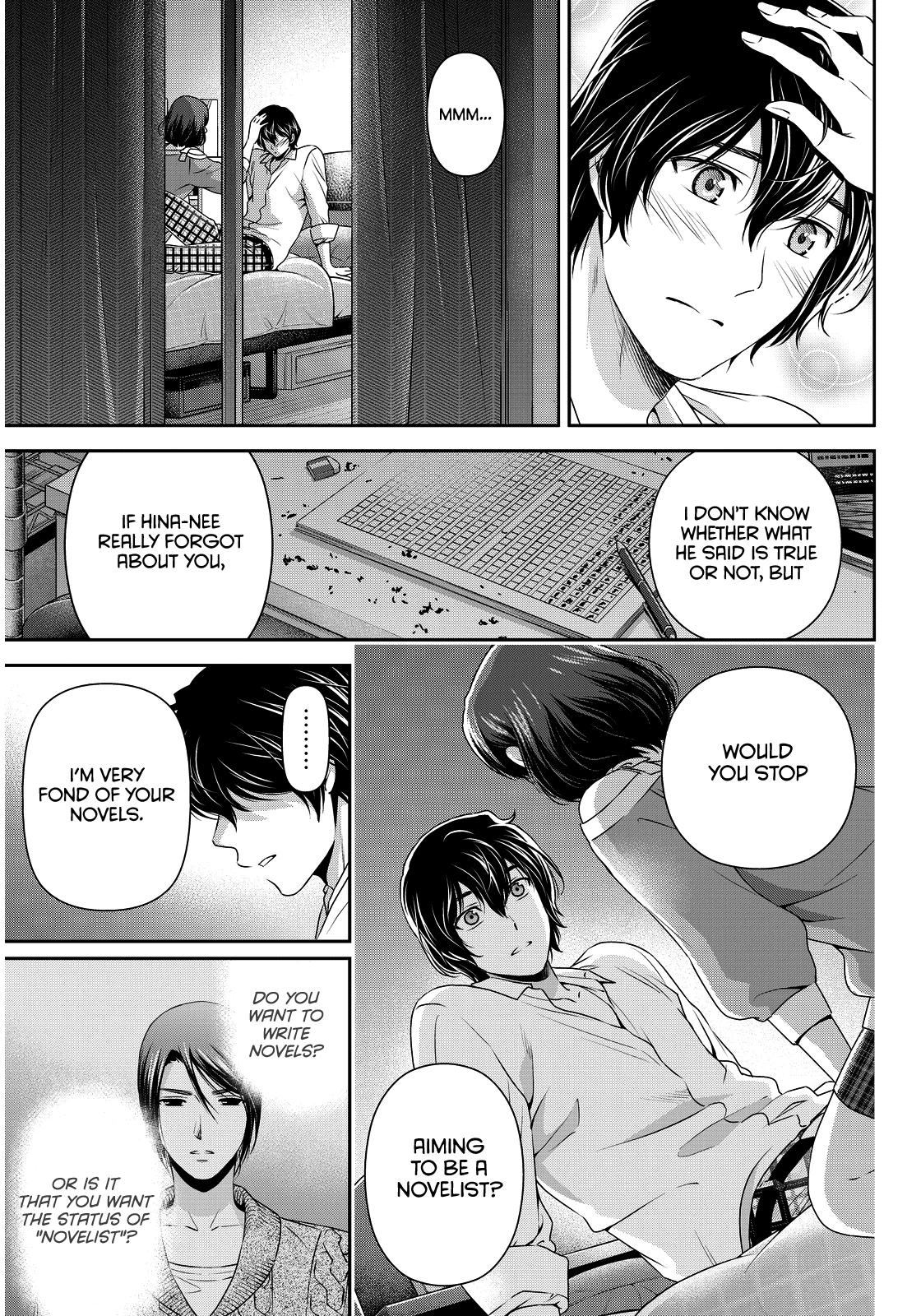 Domestic na Kanojo Chapter 78 page 20 - Chapter 78: Wavering Determination