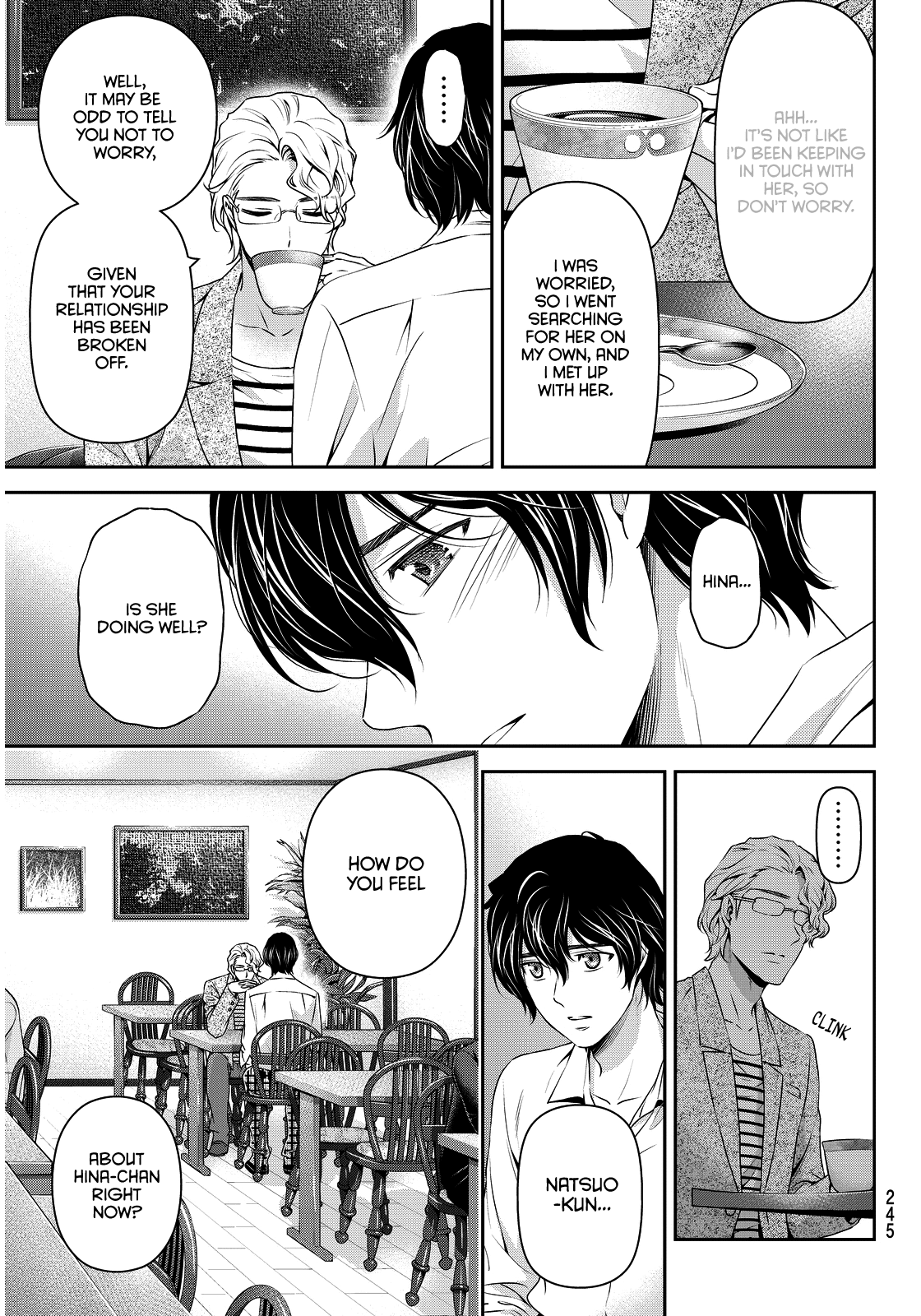 Domestic na Kanojo Chapter 78 page 6 - Chapter 78: Wavering Determination