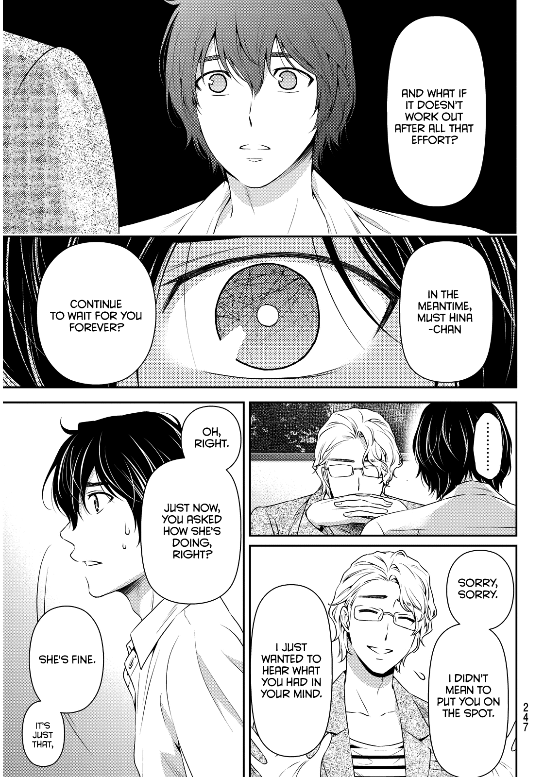 Domestic na Kanojo Chapter 78 page 8 - Chapter 78: Wavering Determination