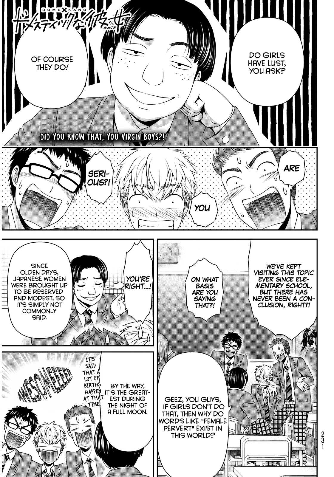 Domestic na Kanojo Chapter 80 page 1 - Chapter 80: Momo and Ritsu