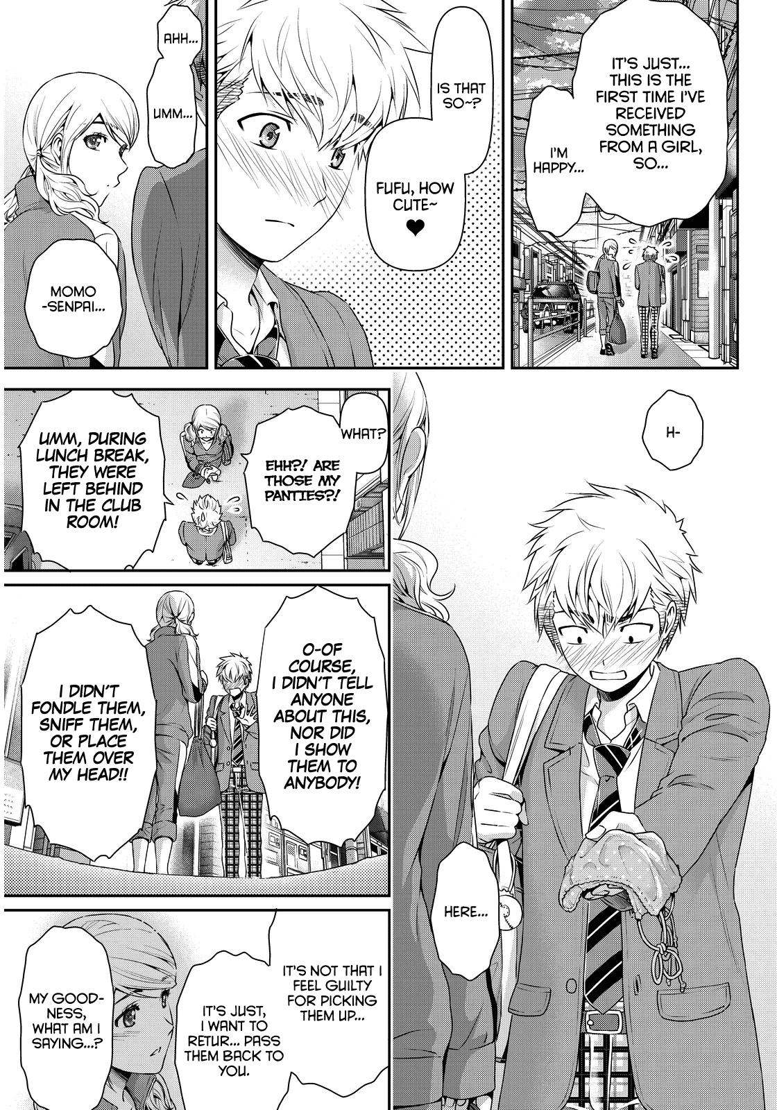 Domestic na Kanojo Chapter 80 page 13 - Chapter 80: Momo and Ritsu