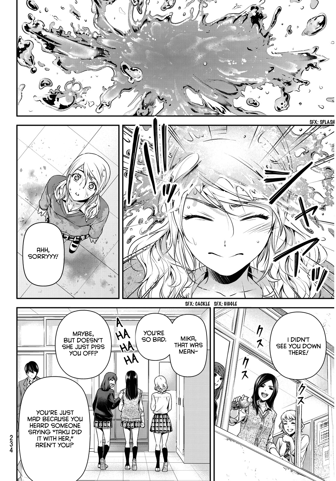 Domestic na Kanojo Chapter 80 page 4 - Chapter 80: Momo and Ritsu