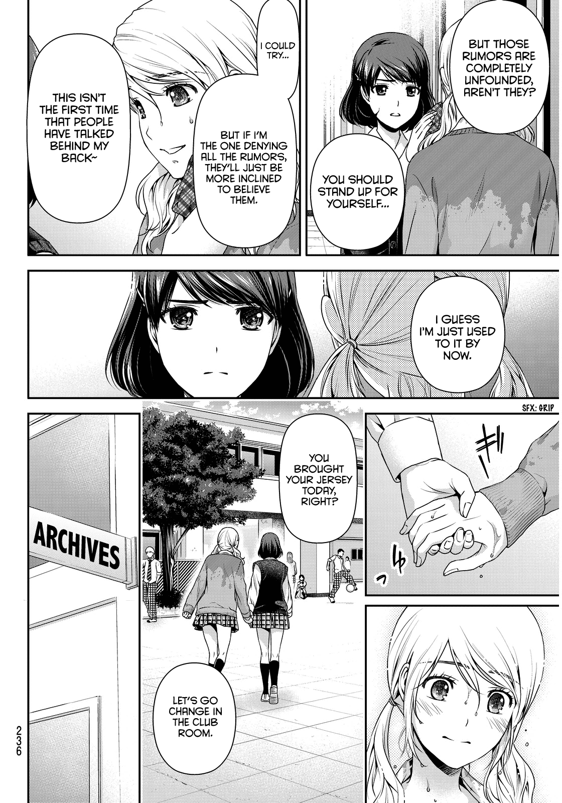 Domestic na Kanojo Chapter 80 page 6 - Chapter 80: Momo and Ritsu