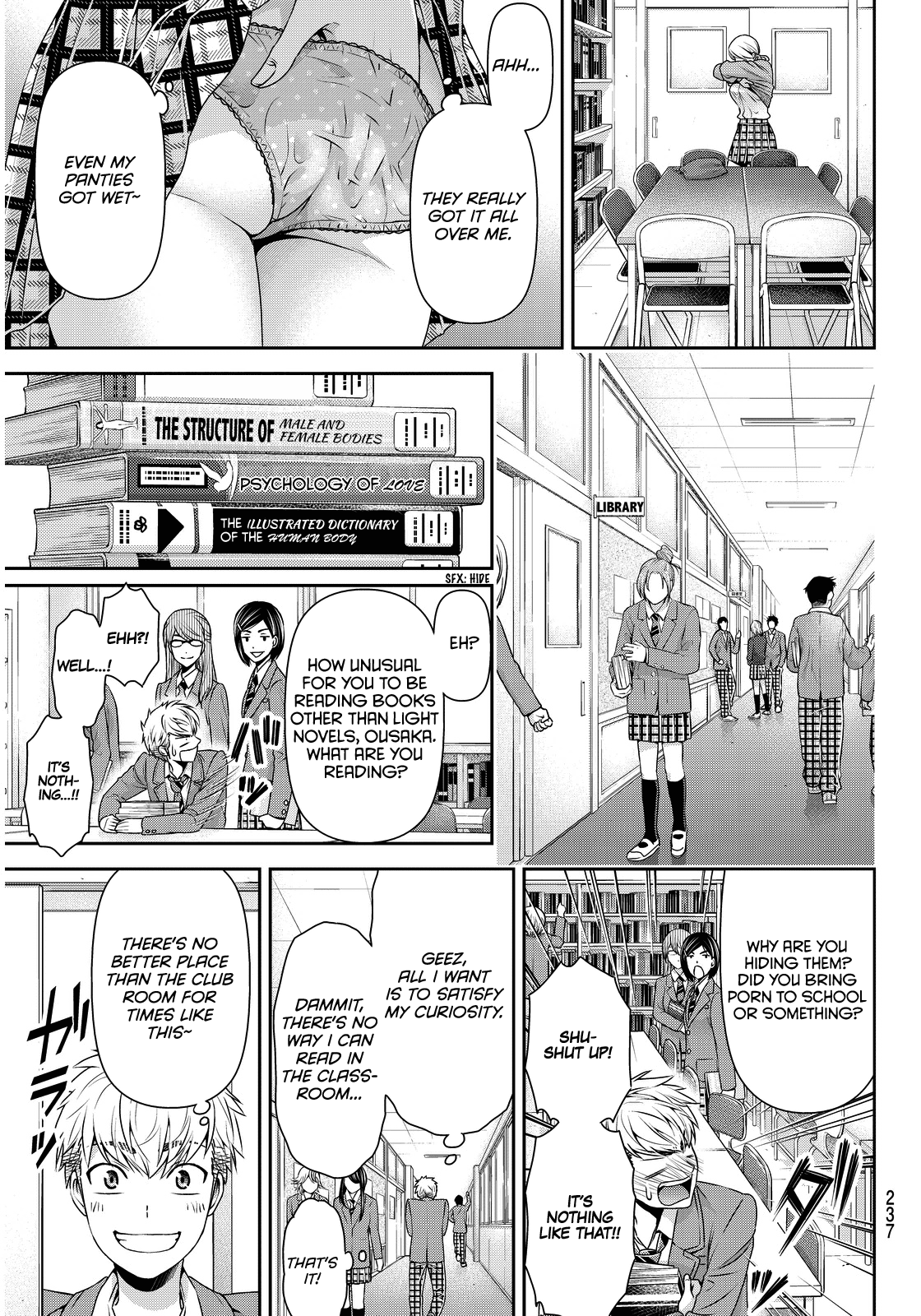 Domestic na Kanojo Chapter 80 page 7 - Chapter 80: Momo and Ritsu