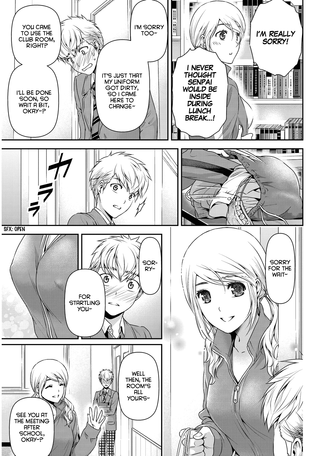 Domestic na Kanojo Chapter 80 page 9 - Chapter 80: Momo and Ritsu