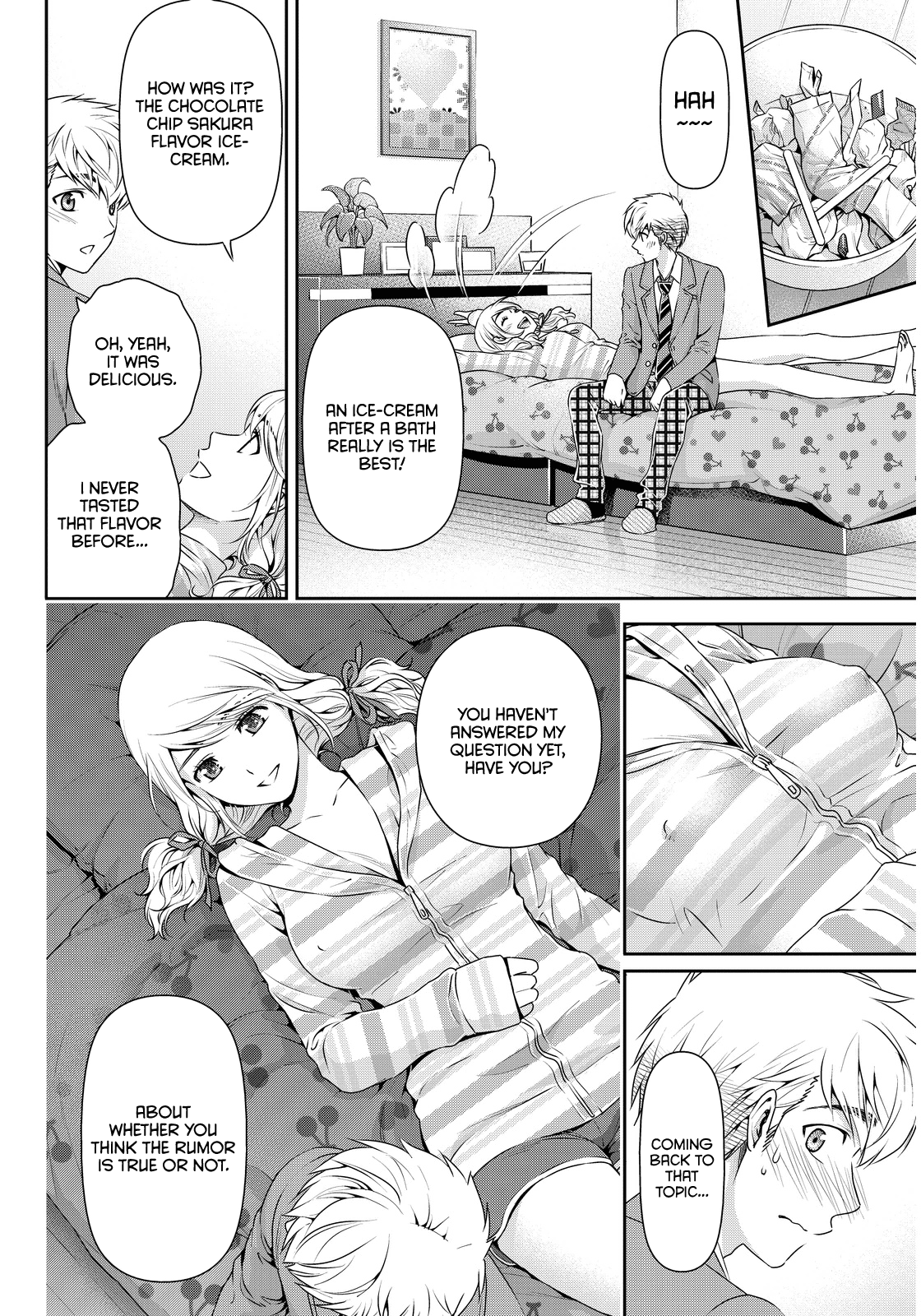 Domestic na Kanojo Chapter 81 page 4 - Chapter 81: Momo and Ritsu (2)