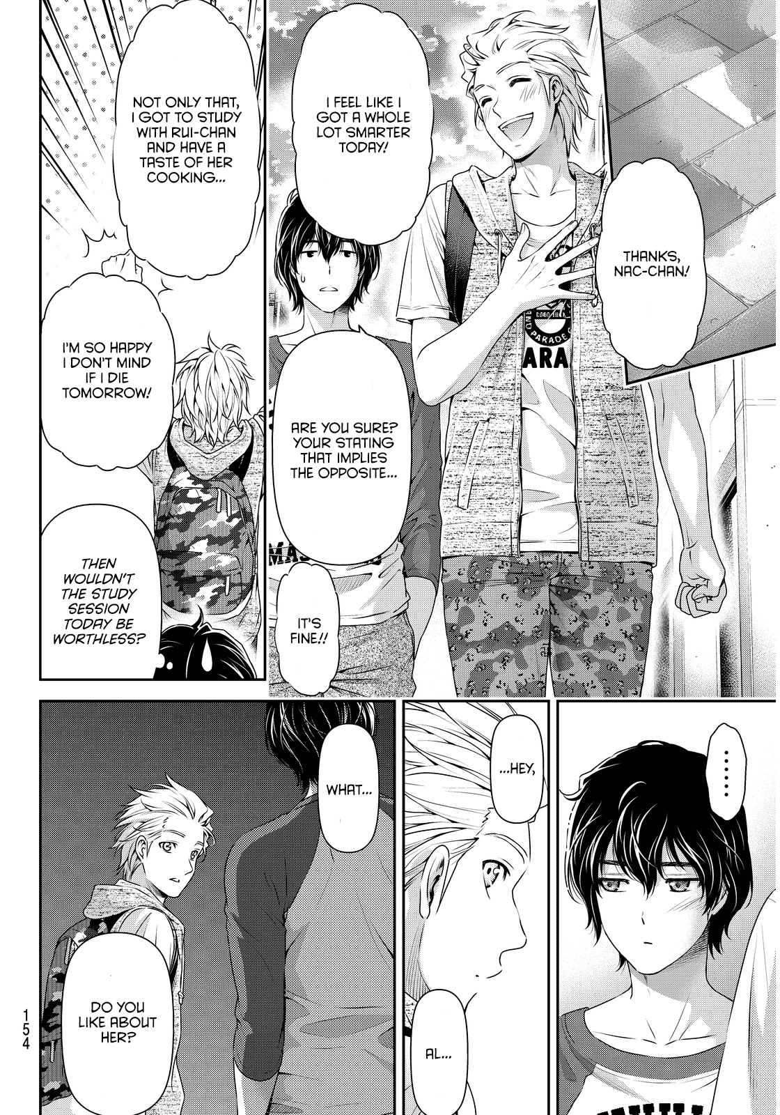Domestic na Kanojo Chapter 83 page 15 - Chapter 83: Feelings Finally Found