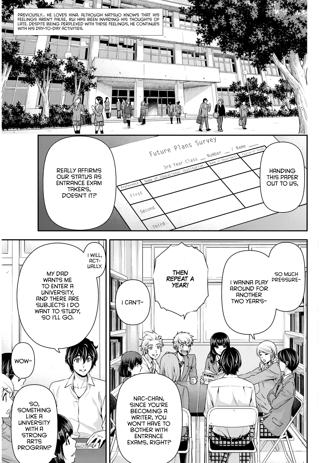 Domestic na Kanojo Chapter 83 page 2 - Chapter 83: Feelings Finally Found