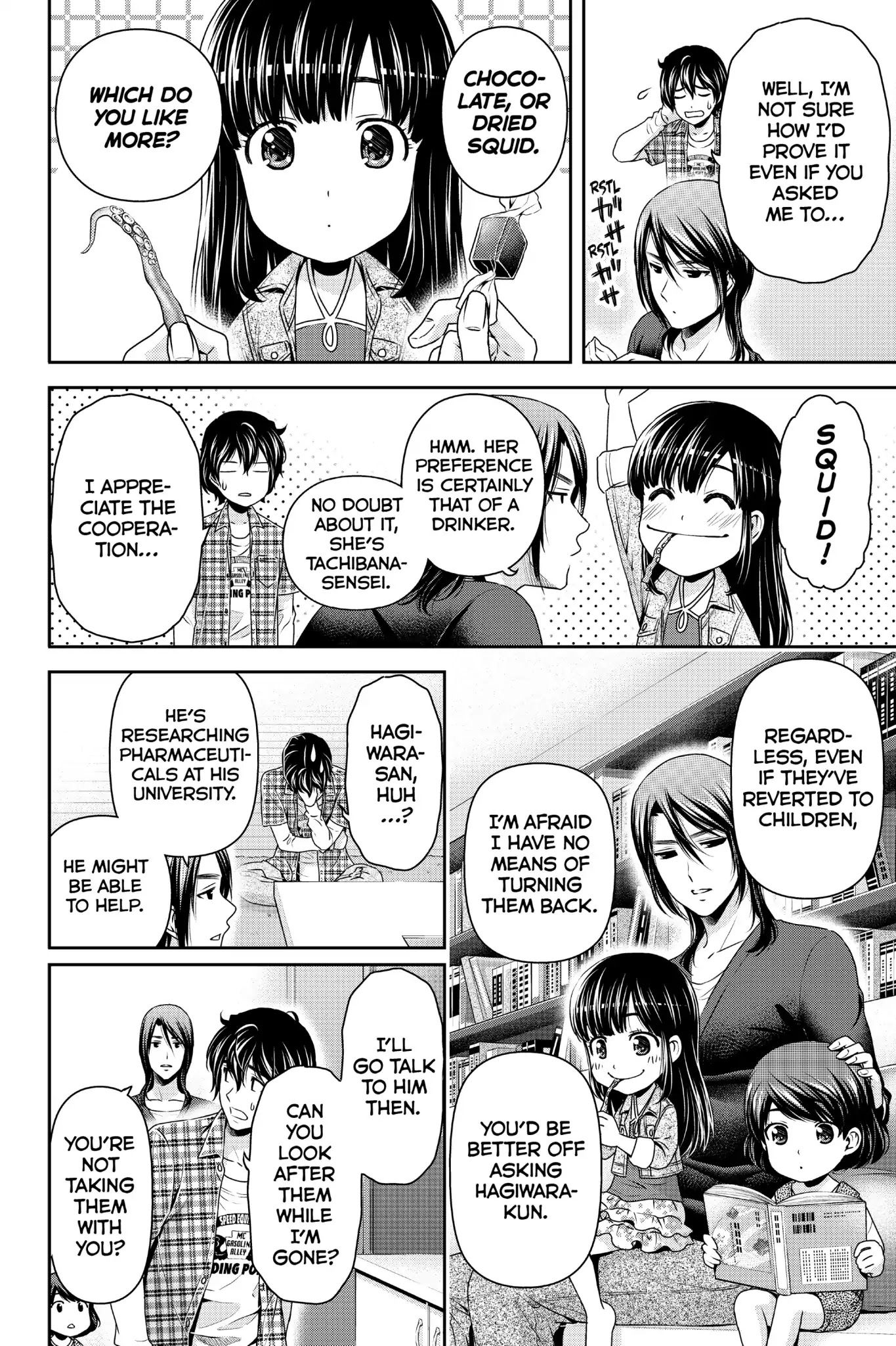 Domestic na Kanojo Chapter 84.5 page 2 - Vol.9 Extra Manga: Sweet Home Magic