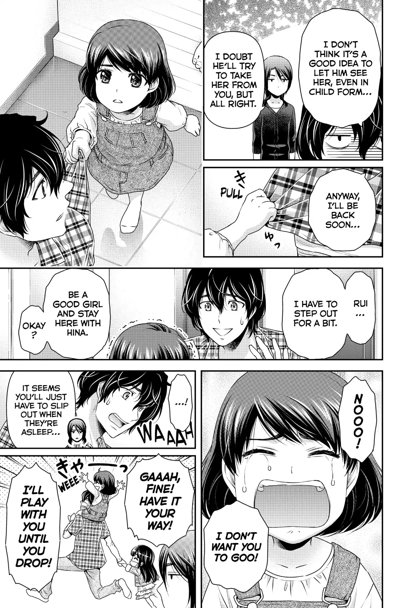 Domestic na Kanojo Chapter 84.5 page 3 - Vol.9 Extra Manga: Sweet Home Magic