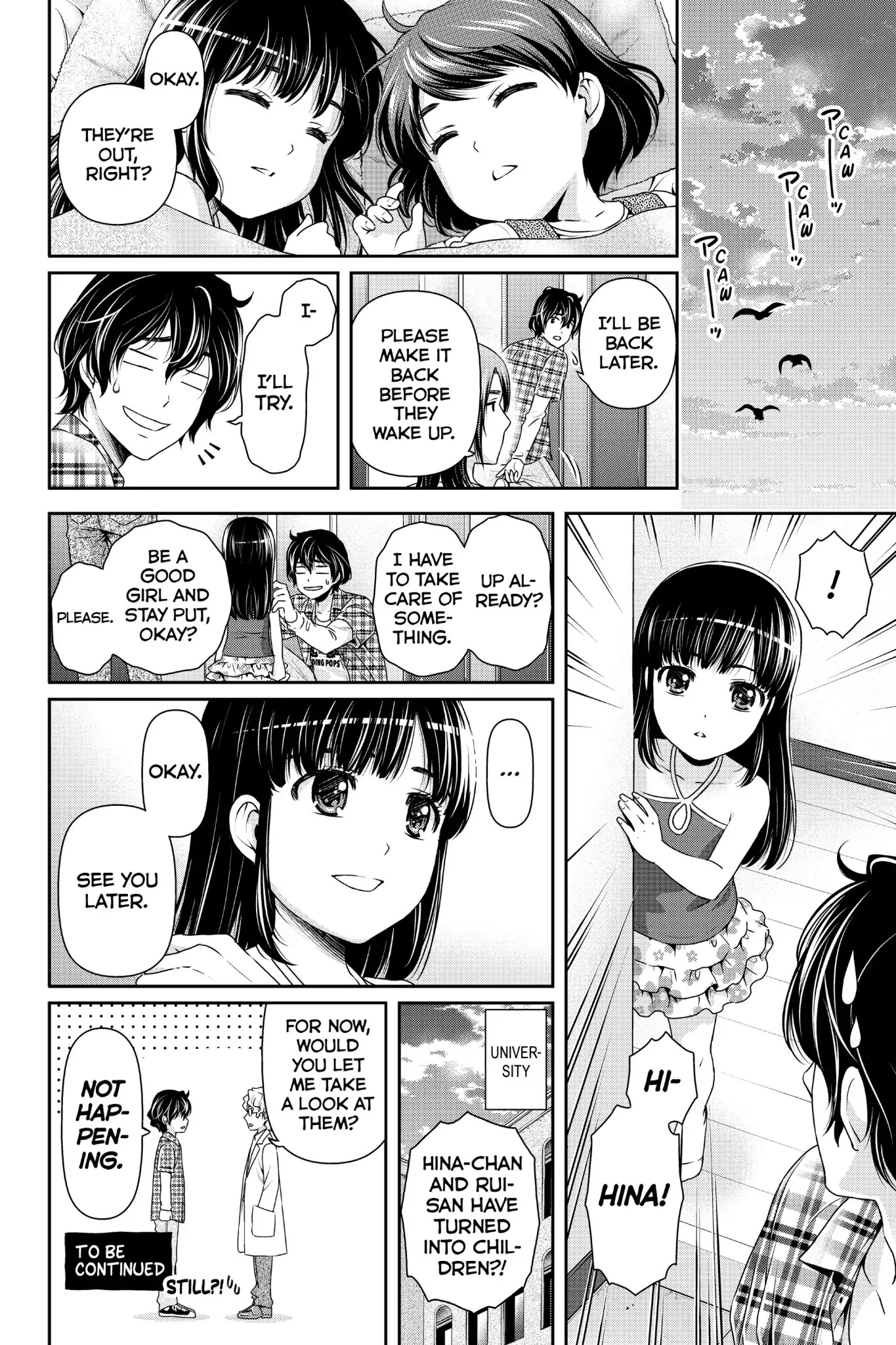 Domestic na Kanojo Chapter 84.5 page 4 - Vol.9 Extra Manga: Sweet Home Magic