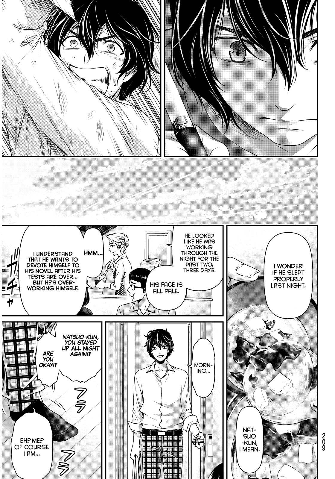 Domestic na Kanojo Chapter 85 page 12 - Chapter 85: Strained Answer