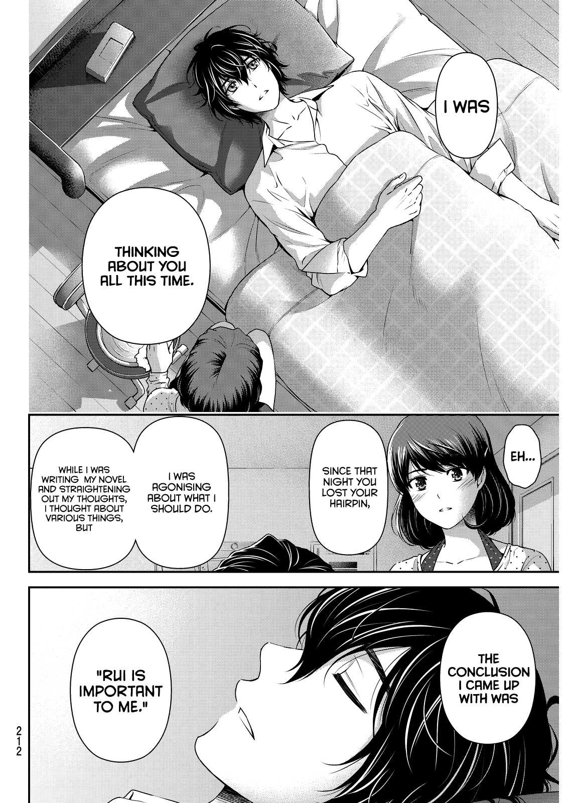 Domestic na Kanojo Chapter 85 page 15 - Chapter 85: Strained Answer