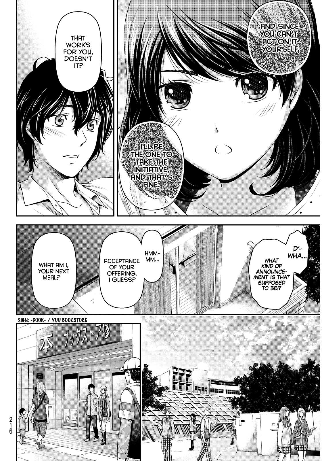 Domestic na Kanojo Chapter 85 page 19 - Chapter 85: Strained Answer