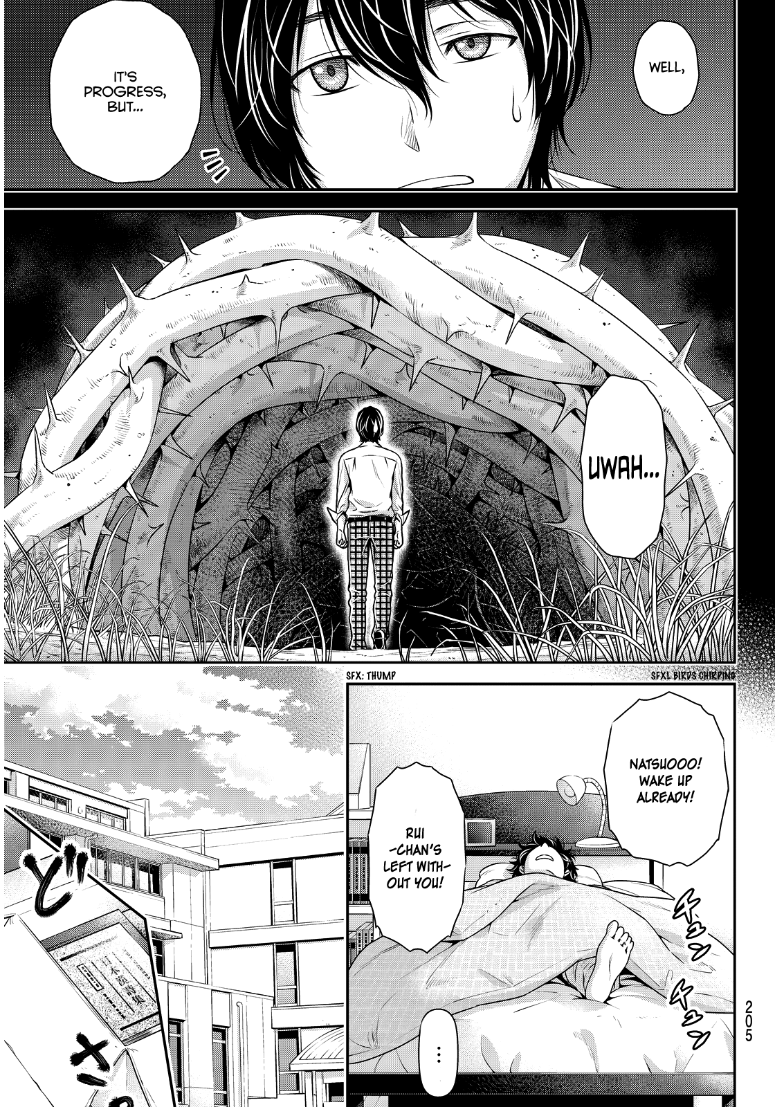 Domestic na Kanojo Chapter 85 page 8 - Chapter 85: Strained Answer