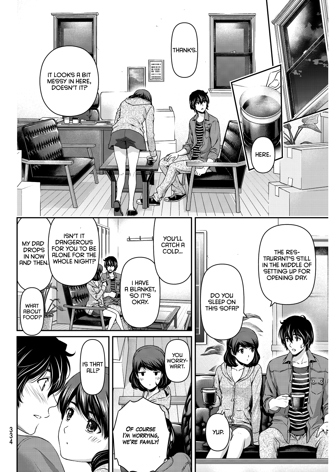 Domestic na Kanojo Chapter 87 page 10 - Chapter 87: The greatest happiness