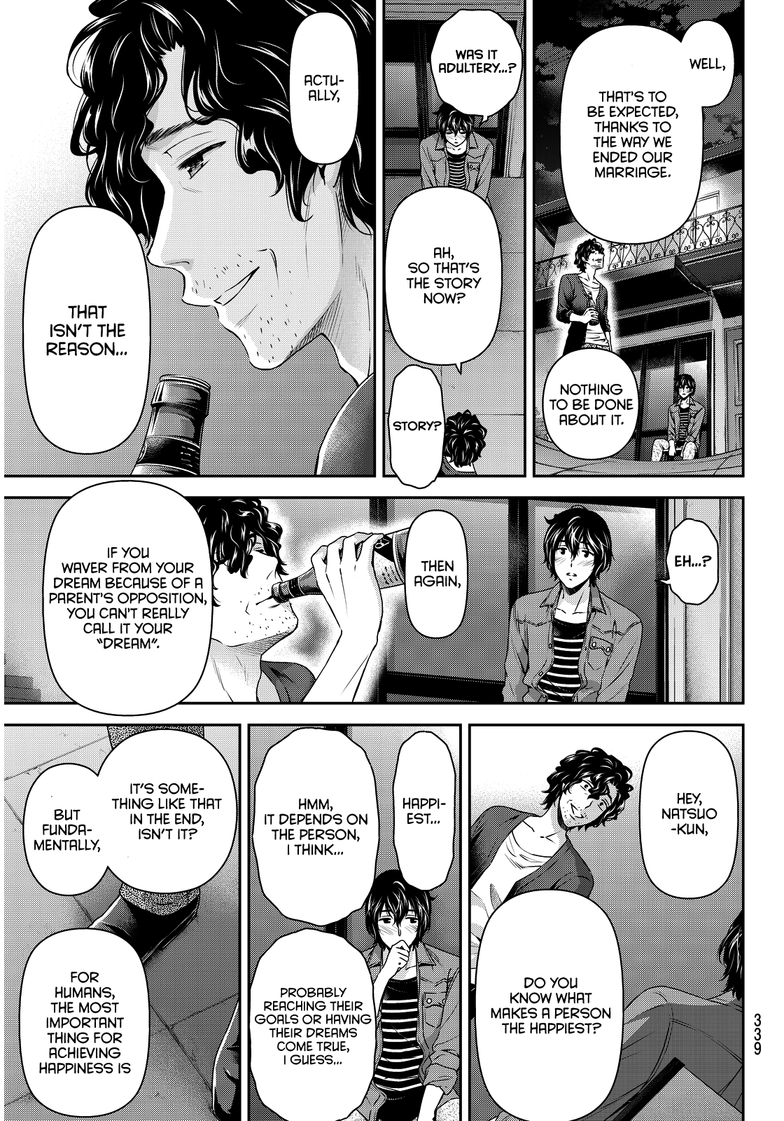 Domestic na Kanojo Chapter 87 page 15 - Chapter 87: The greatest happiness