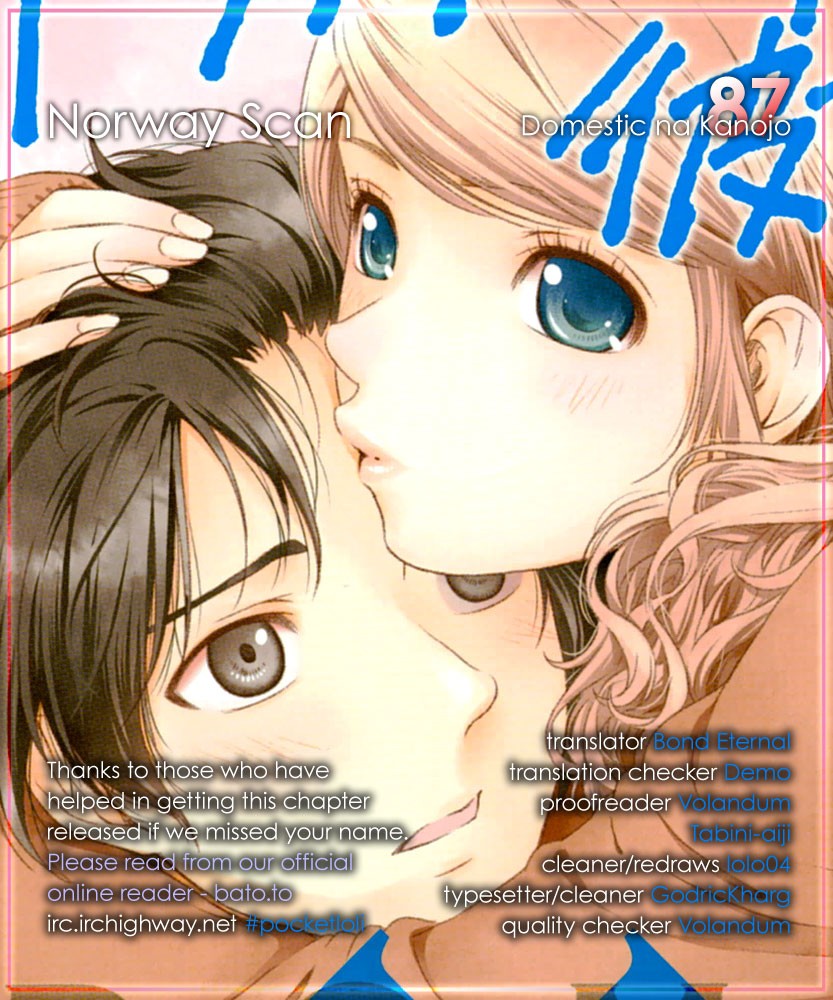 Domestic na Kanojo Chapter 87 page 19 - Chapter 87: The greatest happiness