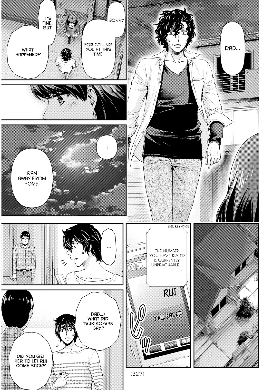 Domestic na Kanojo Chapter 87 page 3 - Chapter 87: The greatest happiness