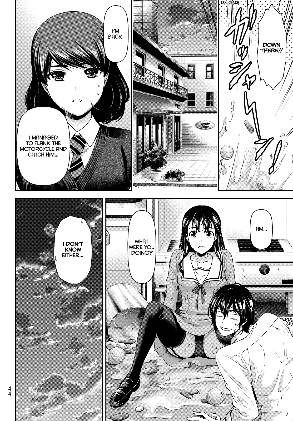 Domestic na Kanojo Chapter 88 page 10 - Chapter 88: Assassin, Impending Doom!?