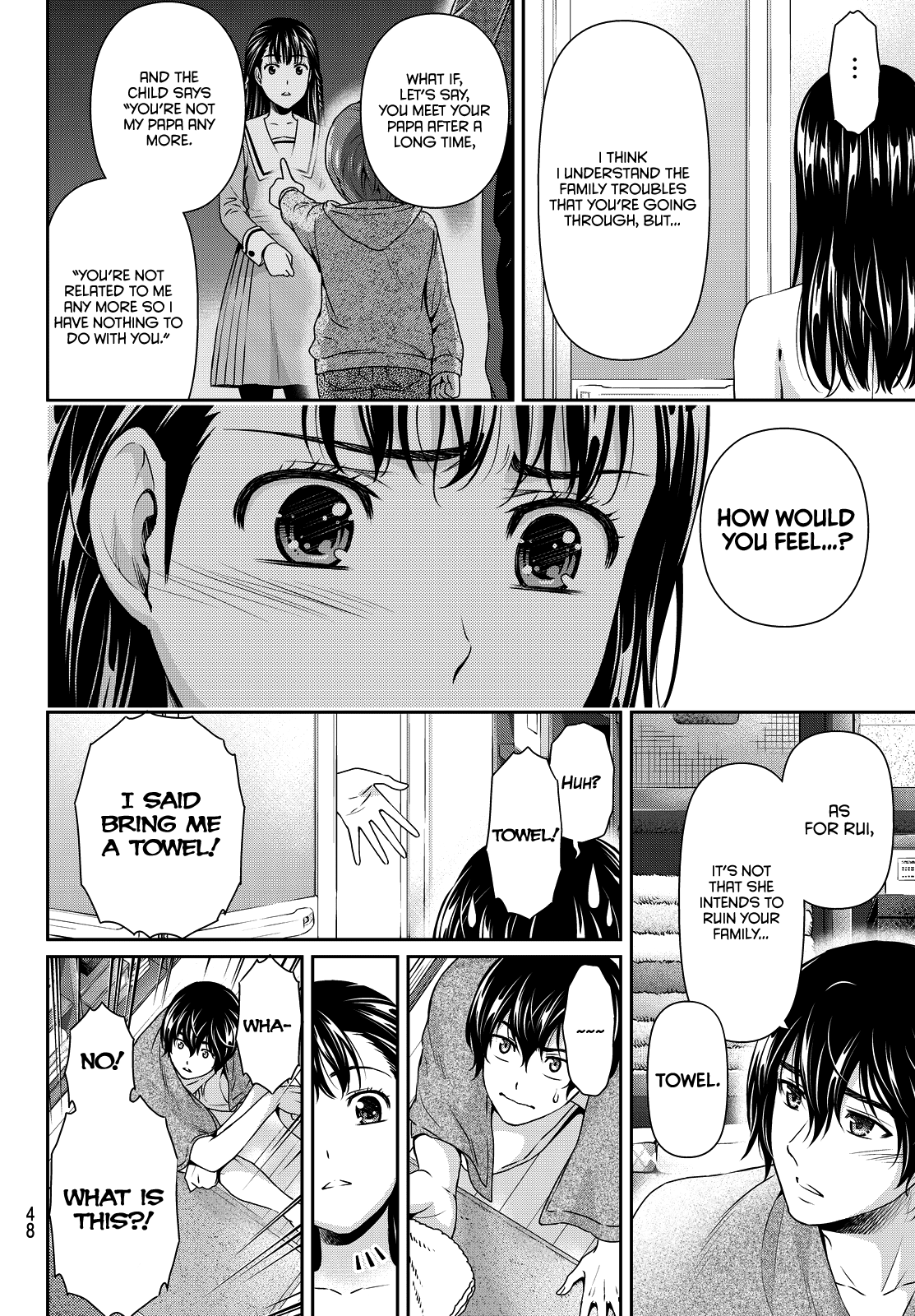 Domestic na Kanojo Chapter 88 page 14 - Chapter 88: Assassin, Impending Doom!?