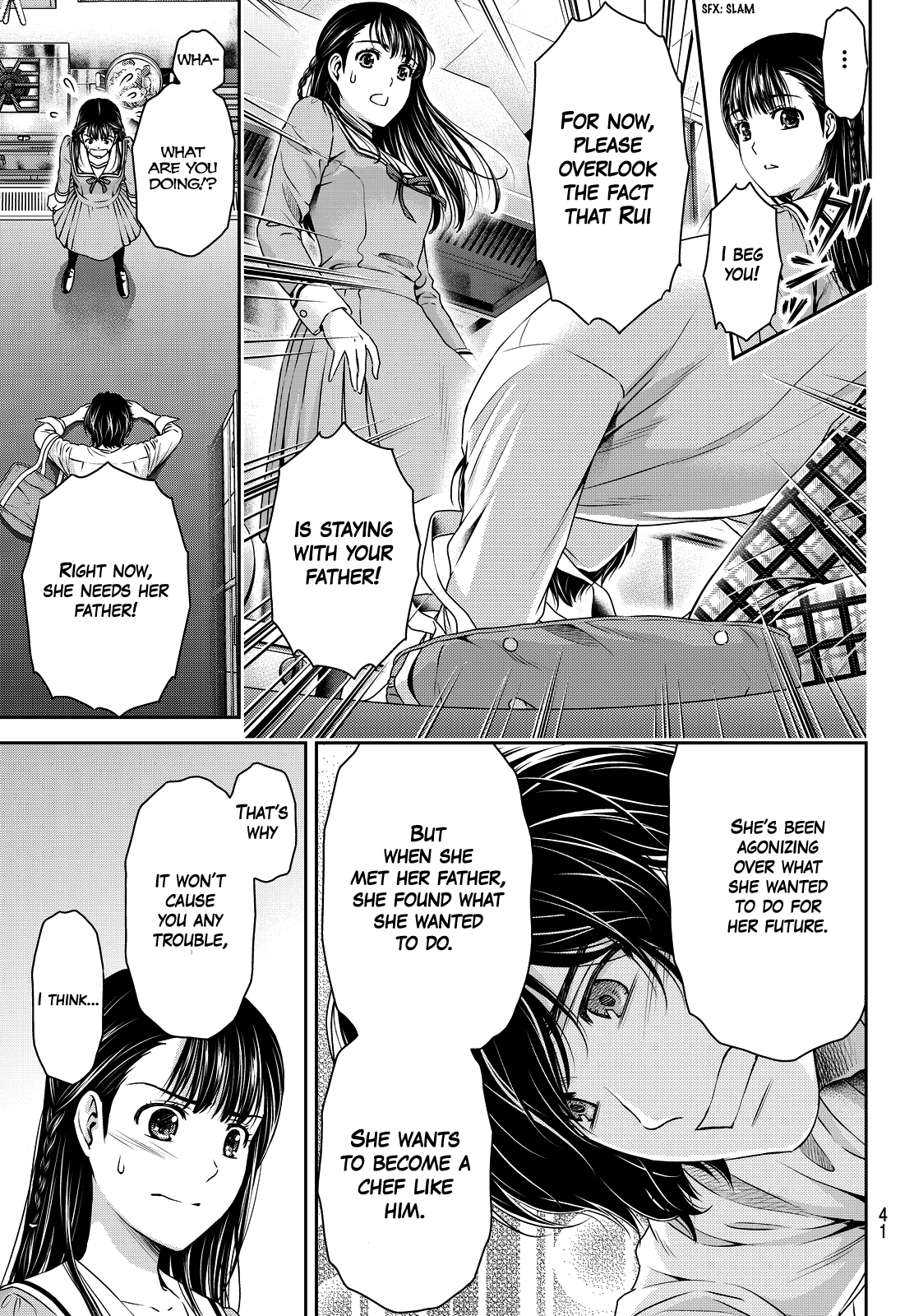 Domestic na Kanojo Chapter 88 page 7 - Chapter 88: Assassin, Impending Doom!?