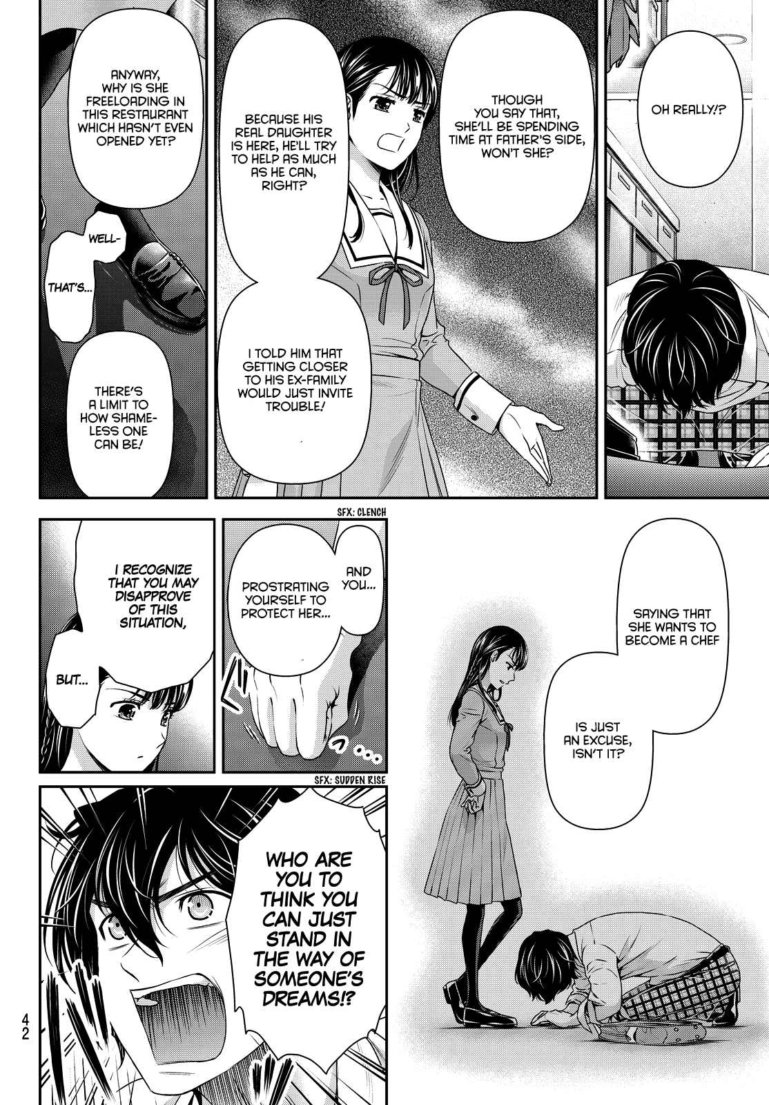 Domestic na Kanojo Chapter 88 page 8 - Chapter 88: Assassin, Impending Doom!?